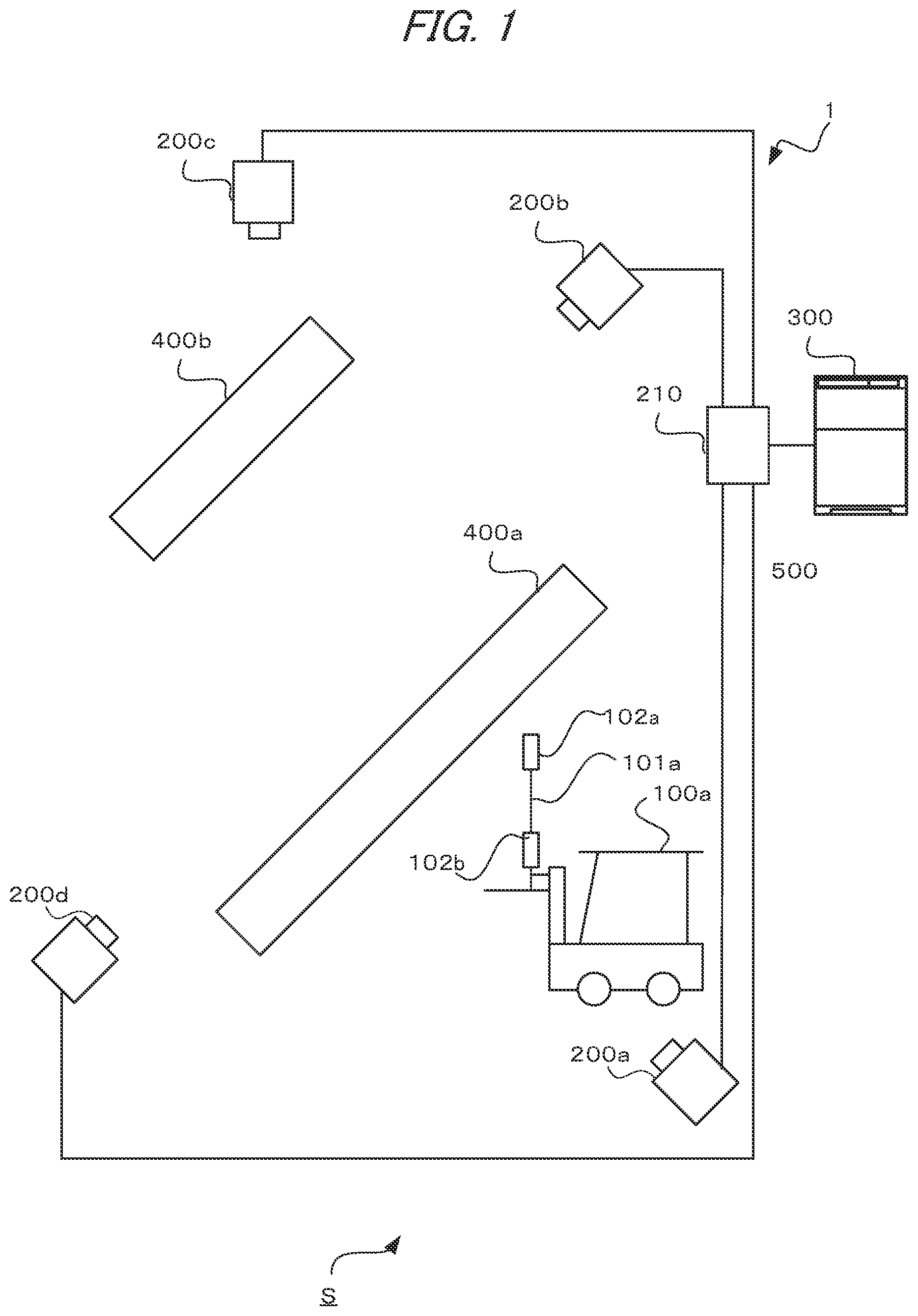 Patent US11783497 Figure 1 – Position measuring device, position measuring method, and recording medium
