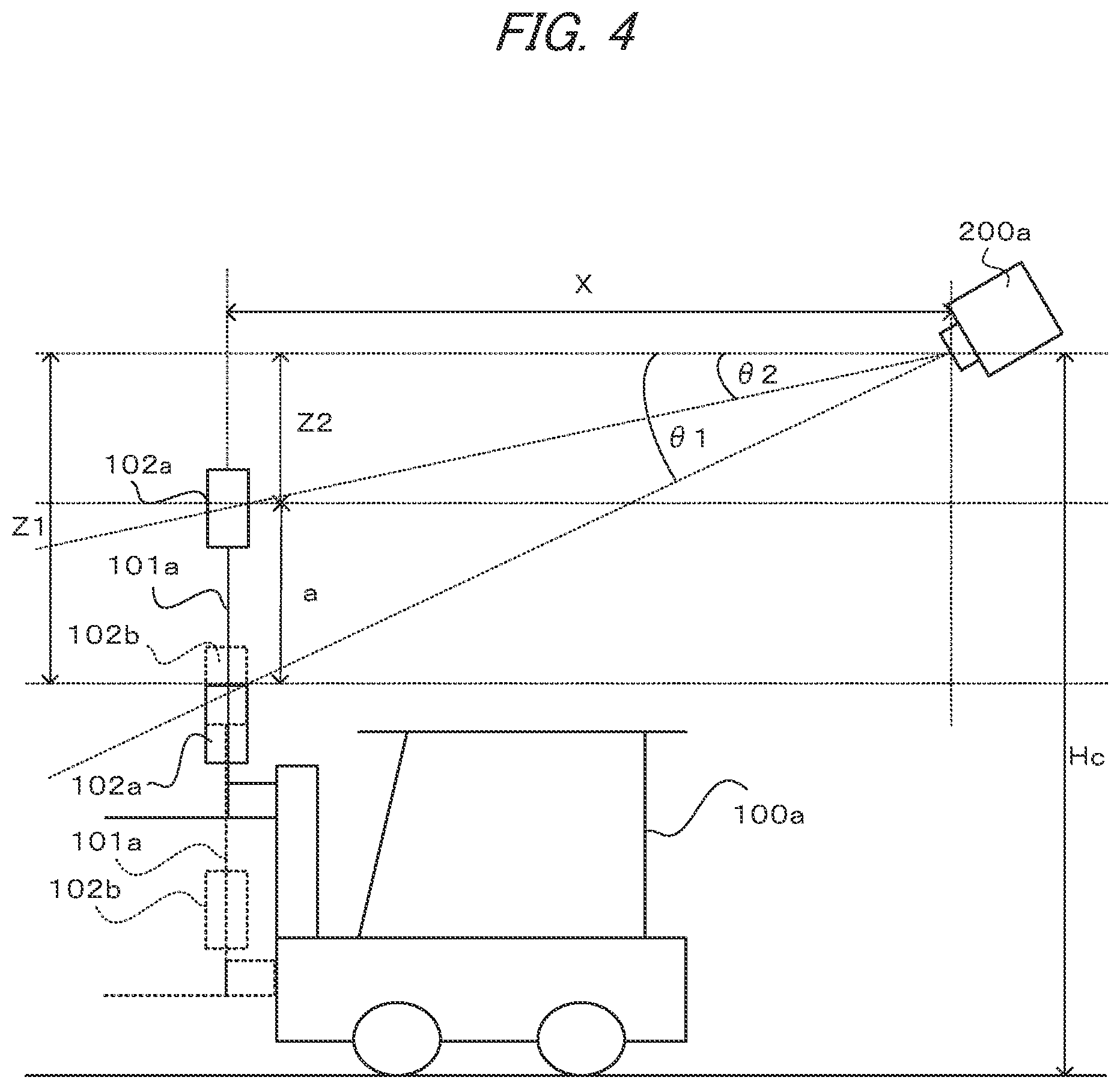 Patent US11783497 Figure 4 – Position measuring device, position measuring method, and recording medium