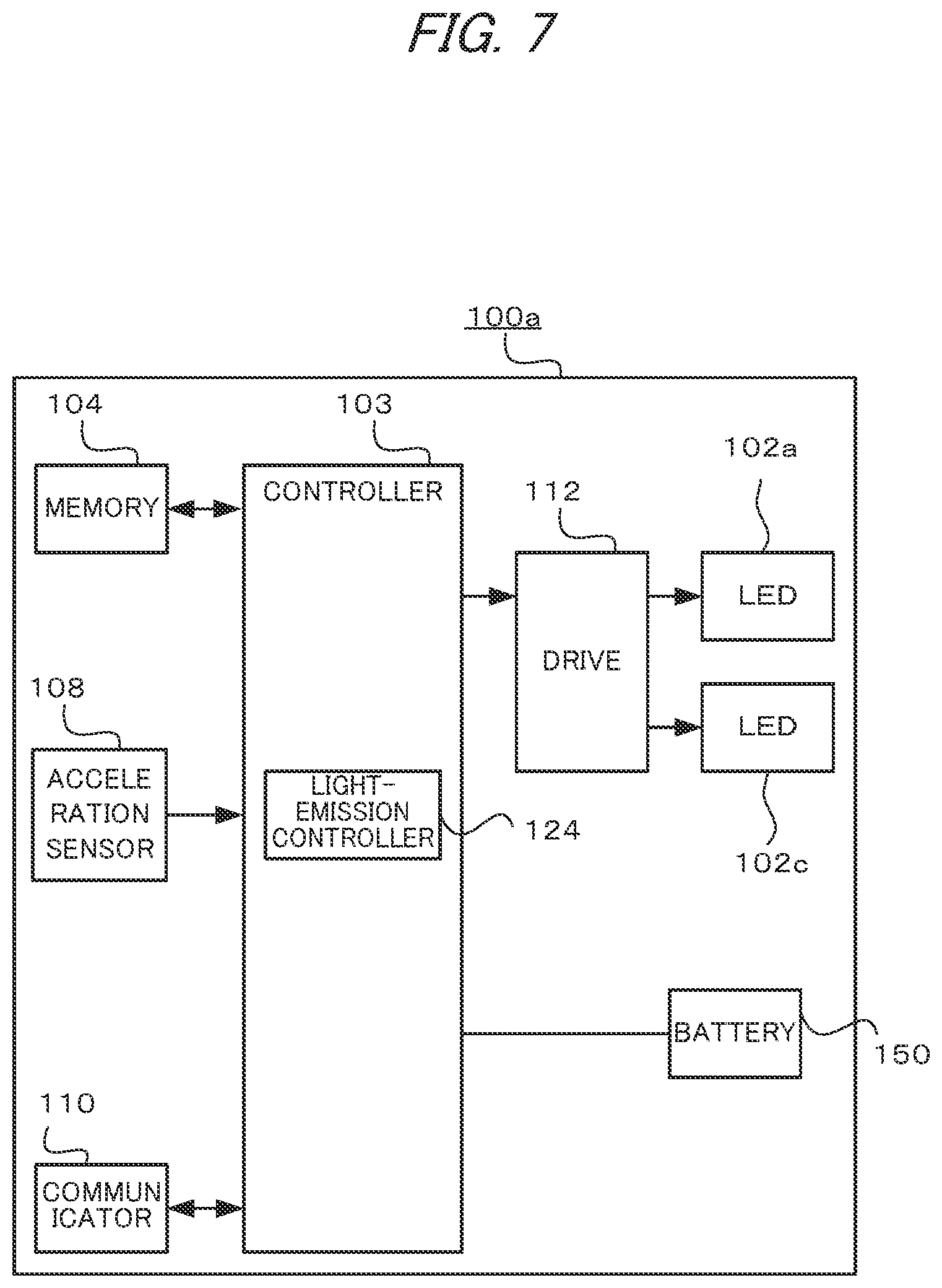 Patent US11783497 Figure 7 – Position measuring device, position measuring method, and recording medium