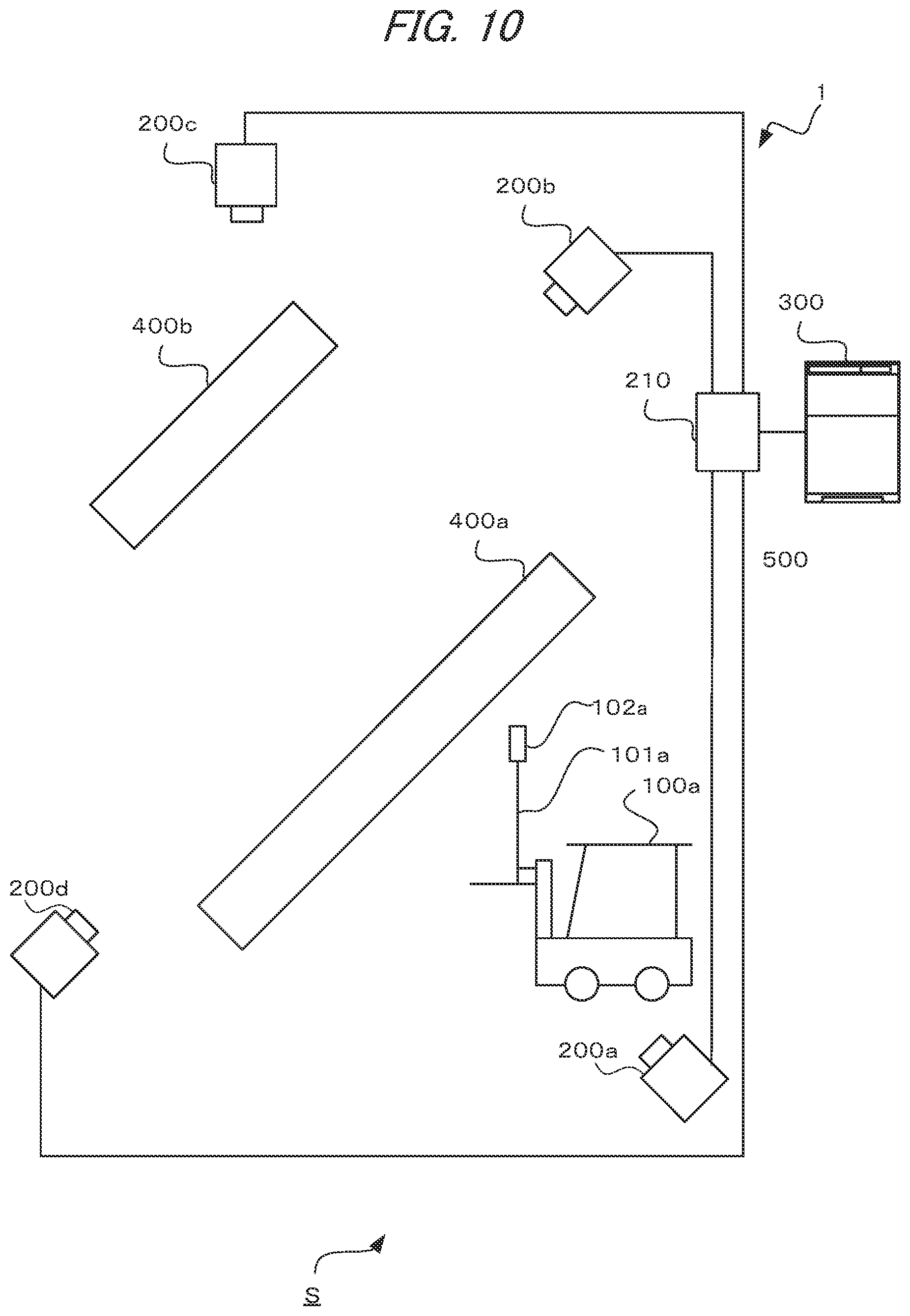 Patent US11783497 Figure 10 – Position measuring device, position measuring method, and recording medium