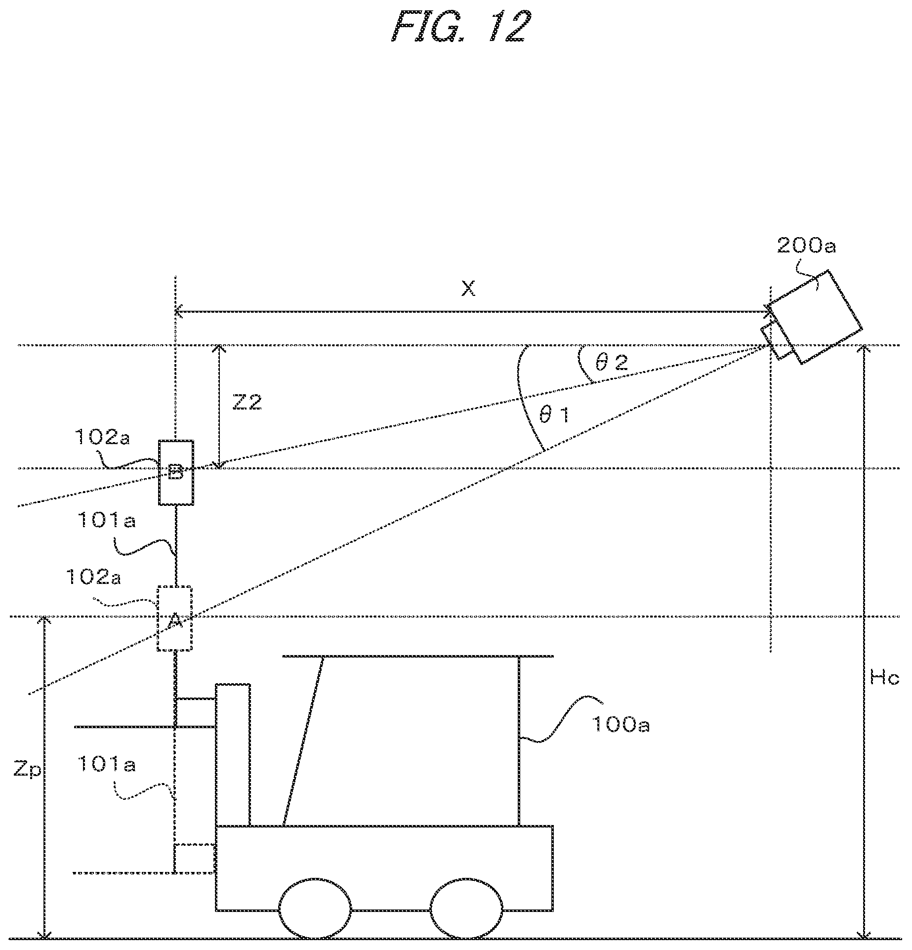 Patent US11783497 Figure 12 – Position measuring device, position measuring method, and recording medium
