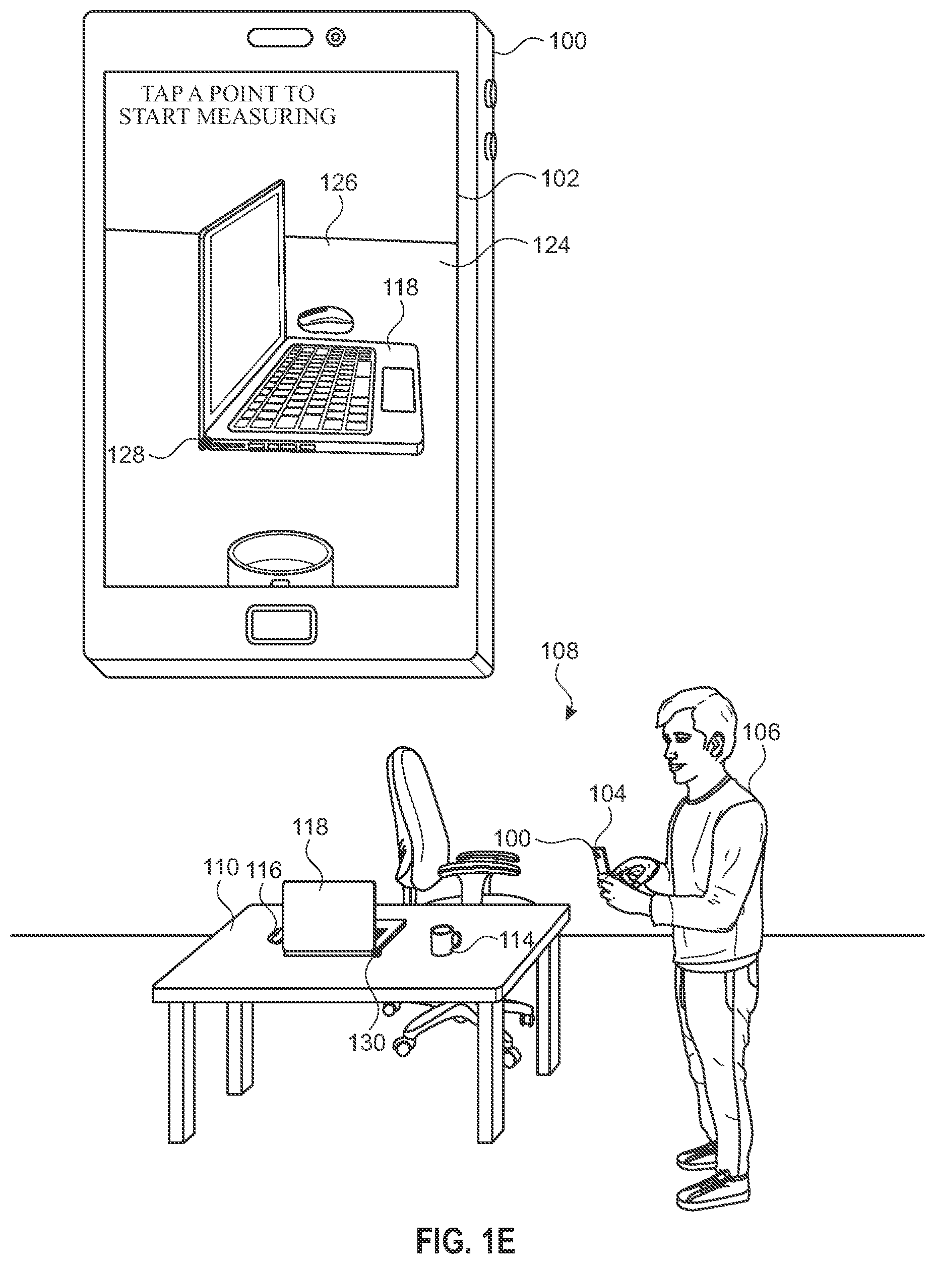 Patent US11783499 Figure 5 – Enabling automatic measurements