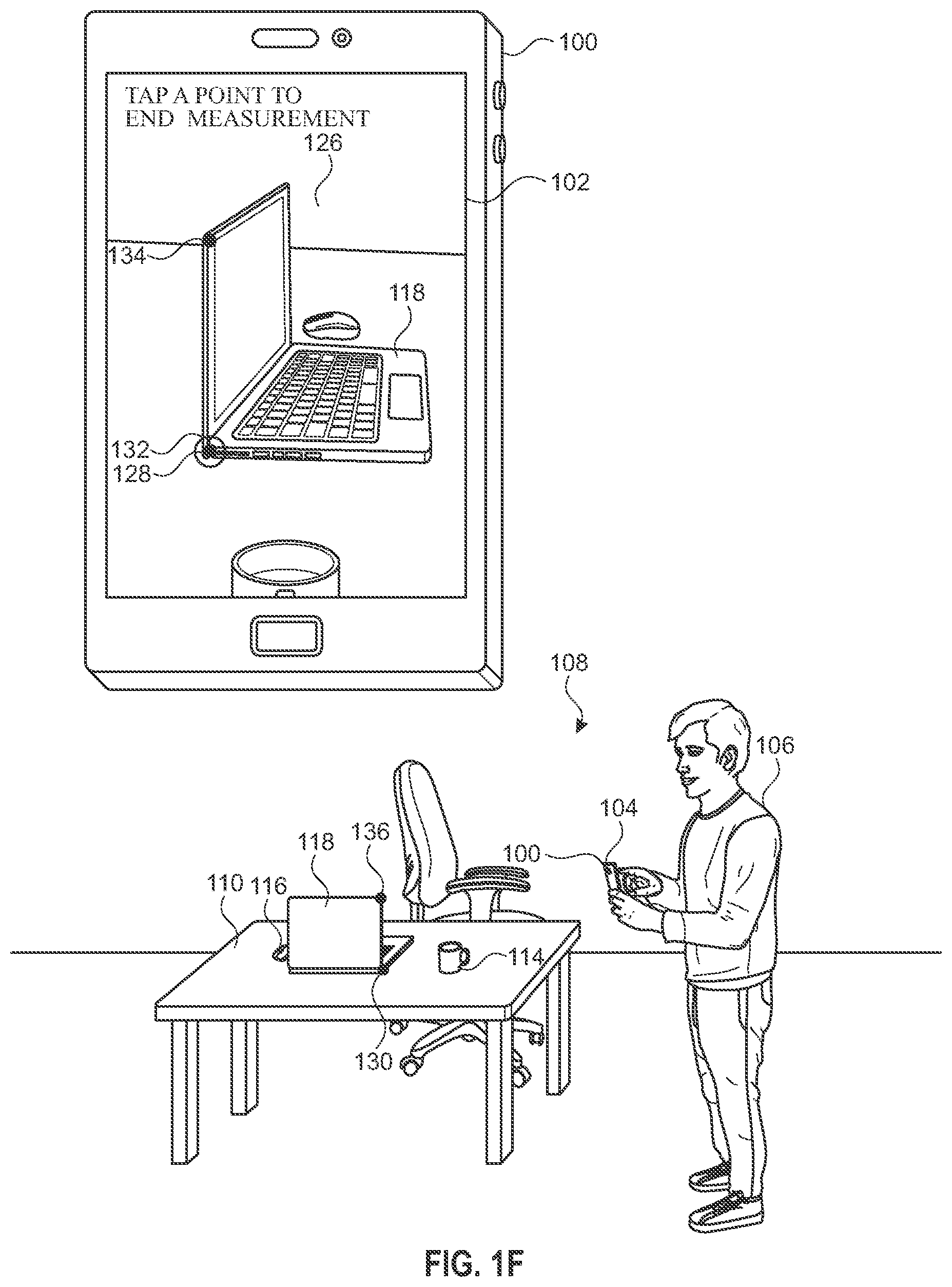 Patent US11783499 Figure 6 – Enabling automatic measurements