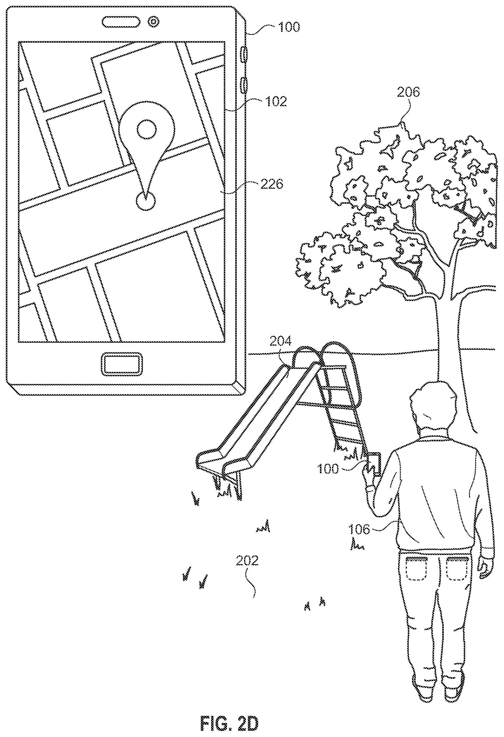 Patent US11783499 Figure 11 – Enabling automatic measurements