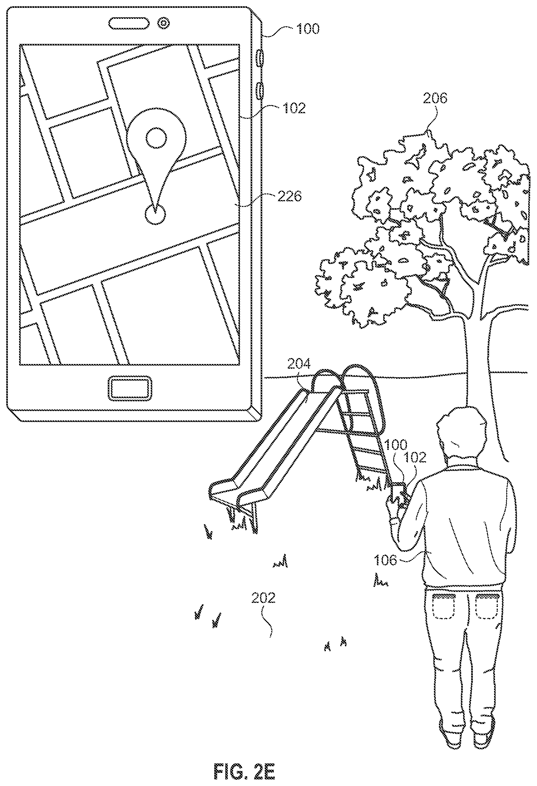 Patent US11783499 Figure 12 – Enabling automatic measurements