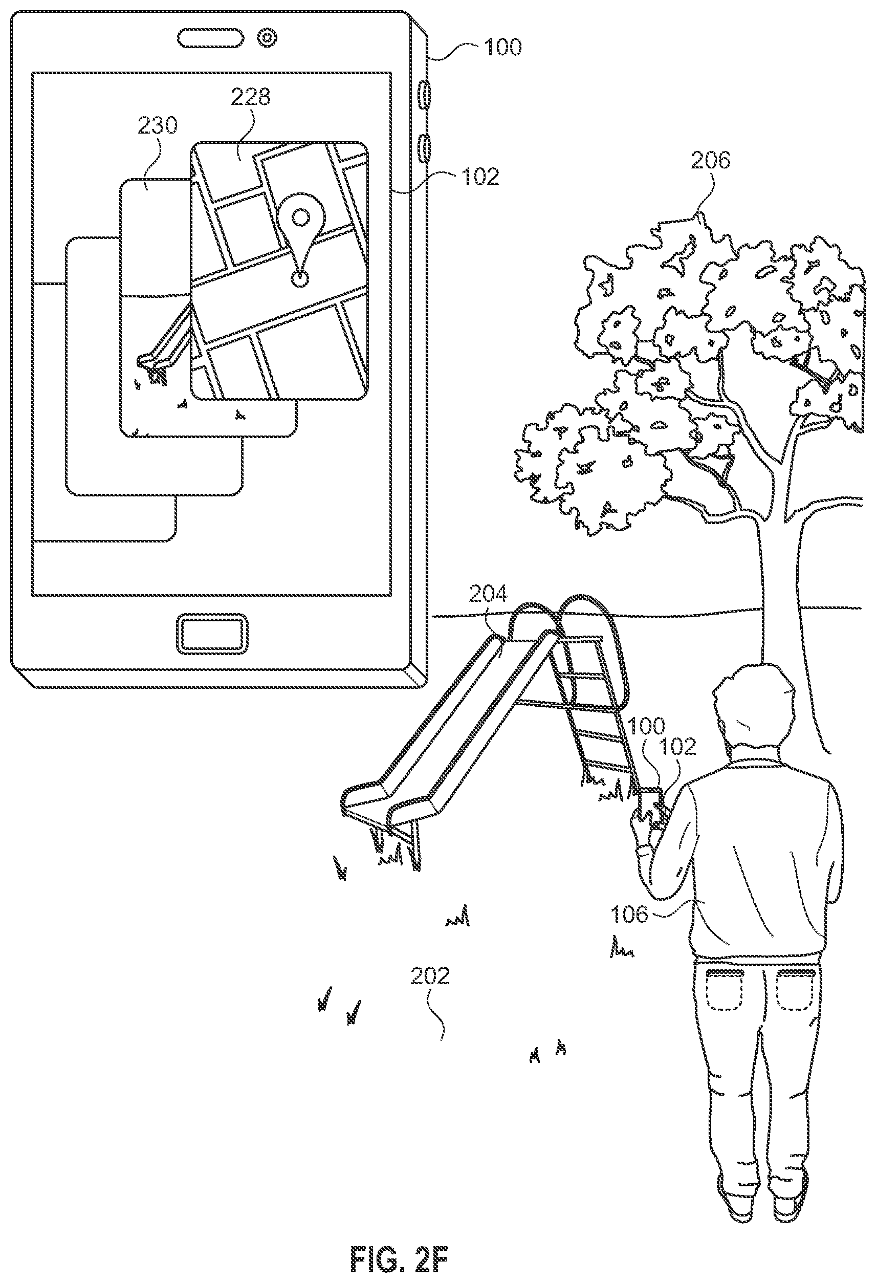 Patent US11783499 Figure 13 – Enabling automatic measurements