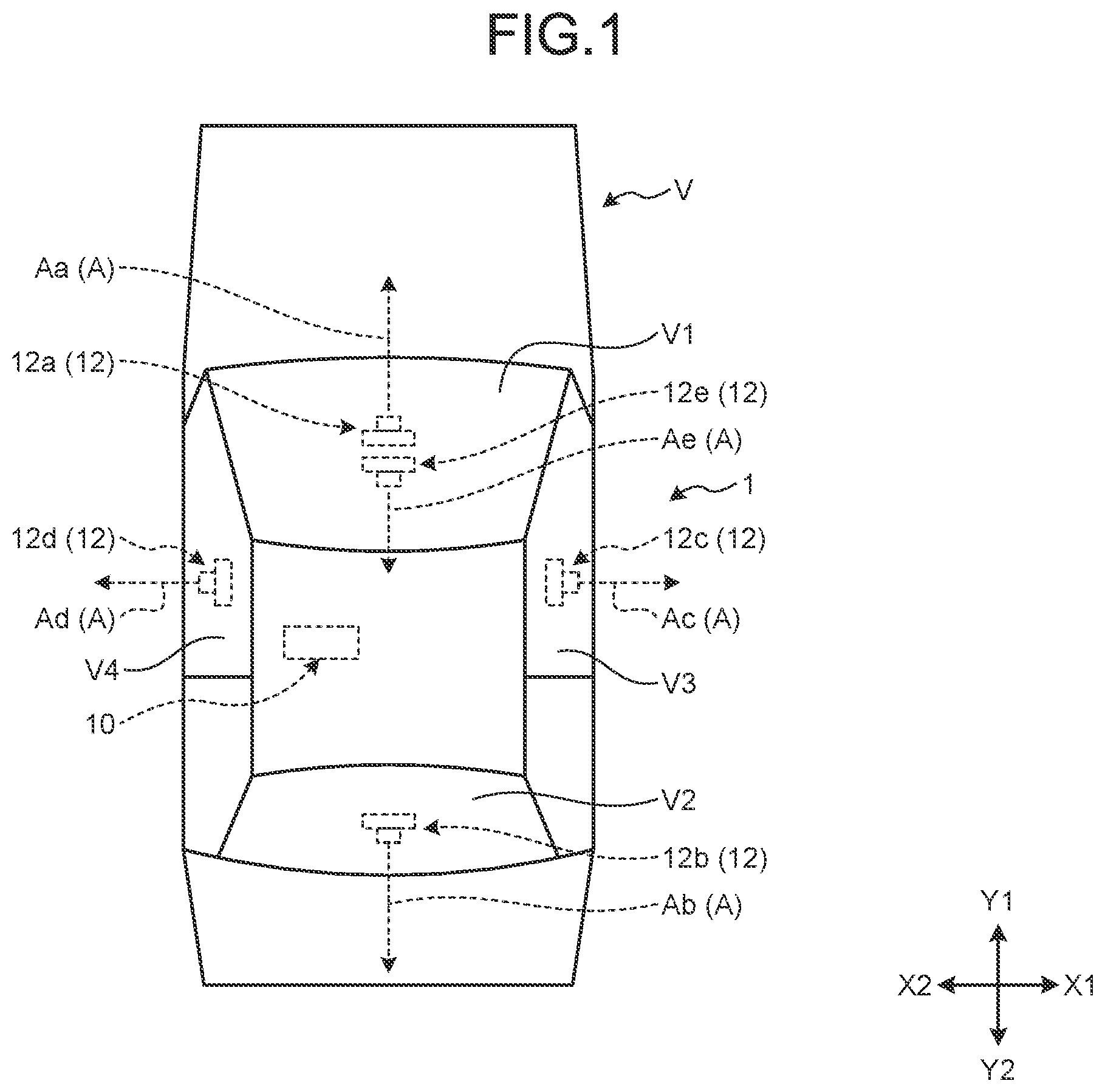 Patent US11783505 Figure 1 – Camera position detection apparatus, camera unit, camera position detection method, and medium