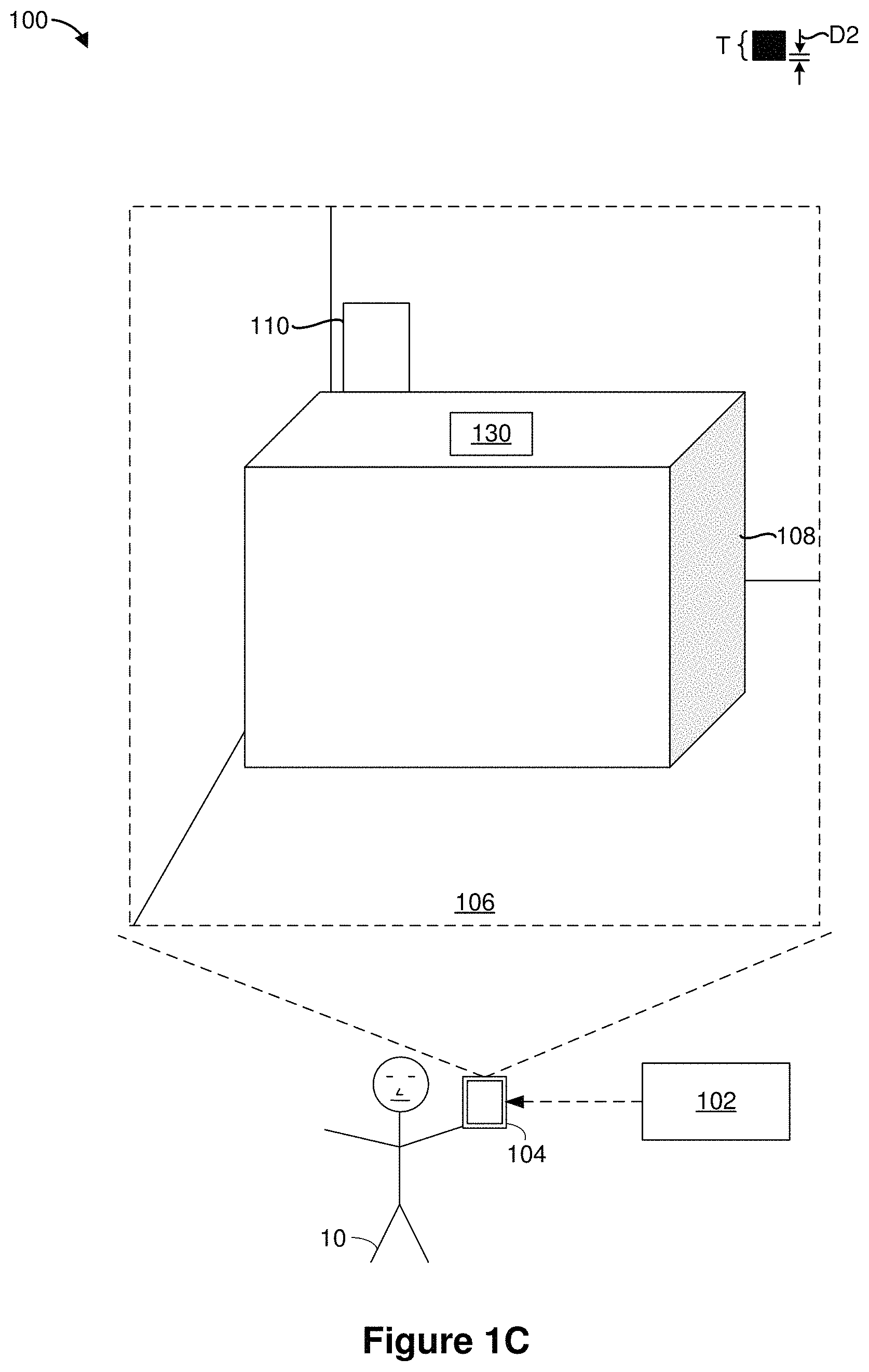 Patent US11783514 Figure 3 – Generating content for physical elements