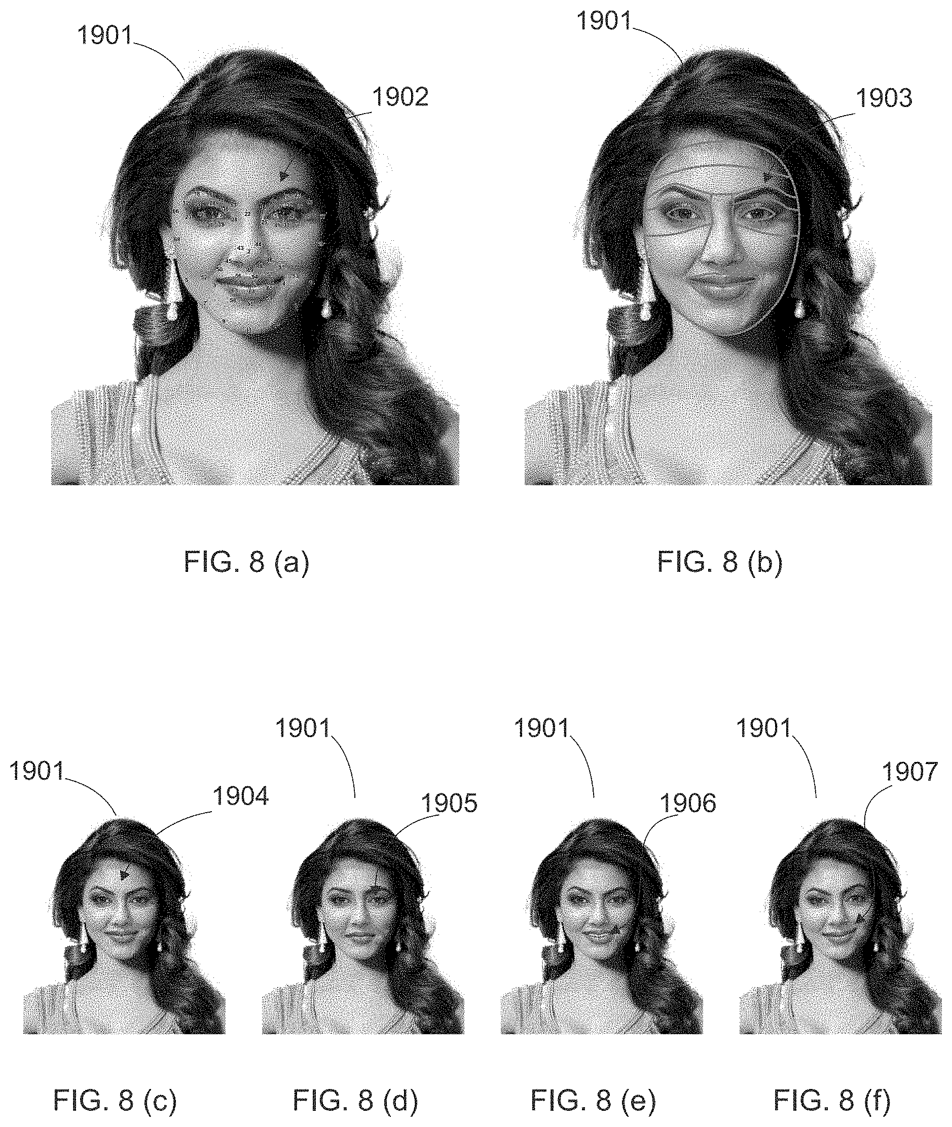 Patent US11783524 Figure 7 – Producing realistic talking face with expression using images text and voice
