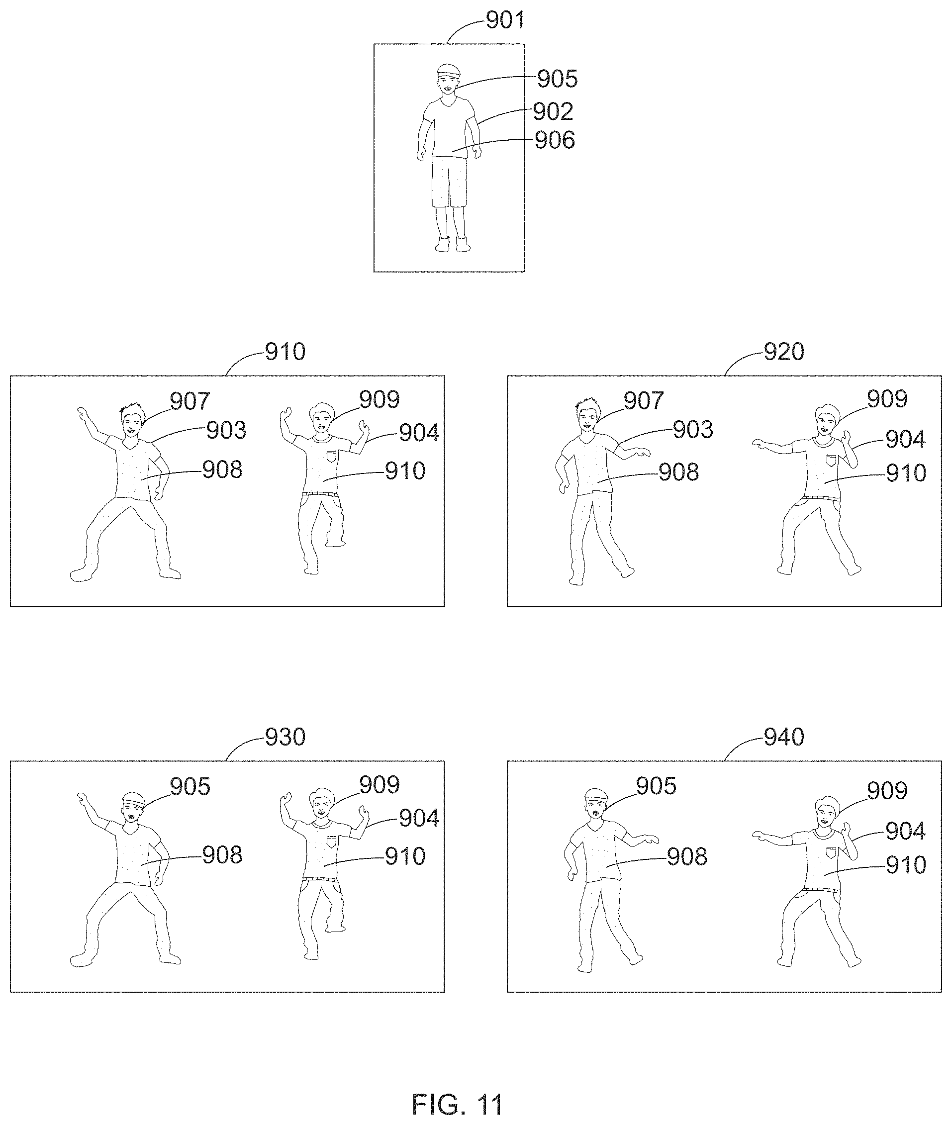 Patent US11783524 Figure 9 – Producing realistic talking face with expression using images text and voice