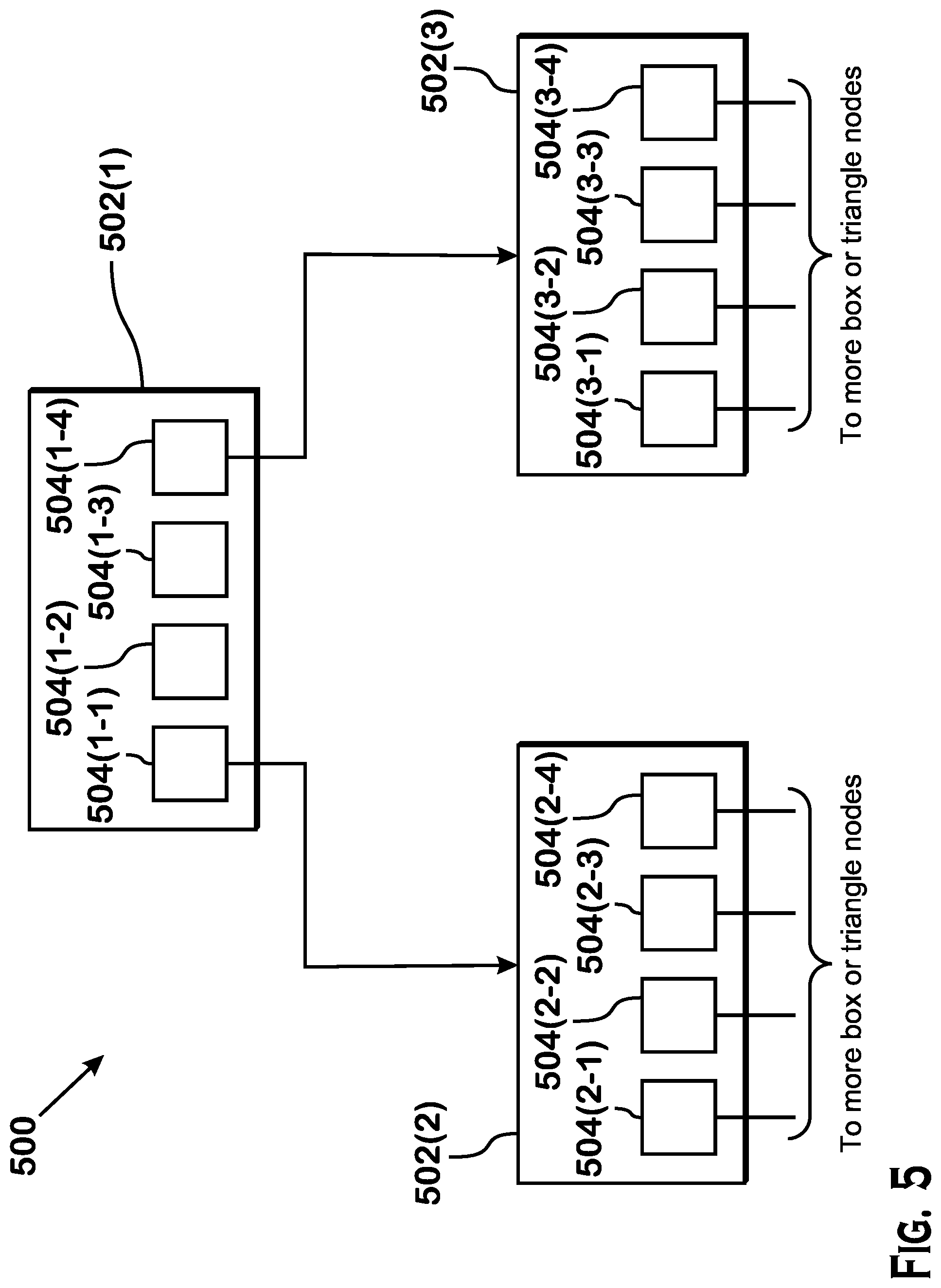 Patent US11783529 Figure 5 – Bounding volume hierarchy box node compression