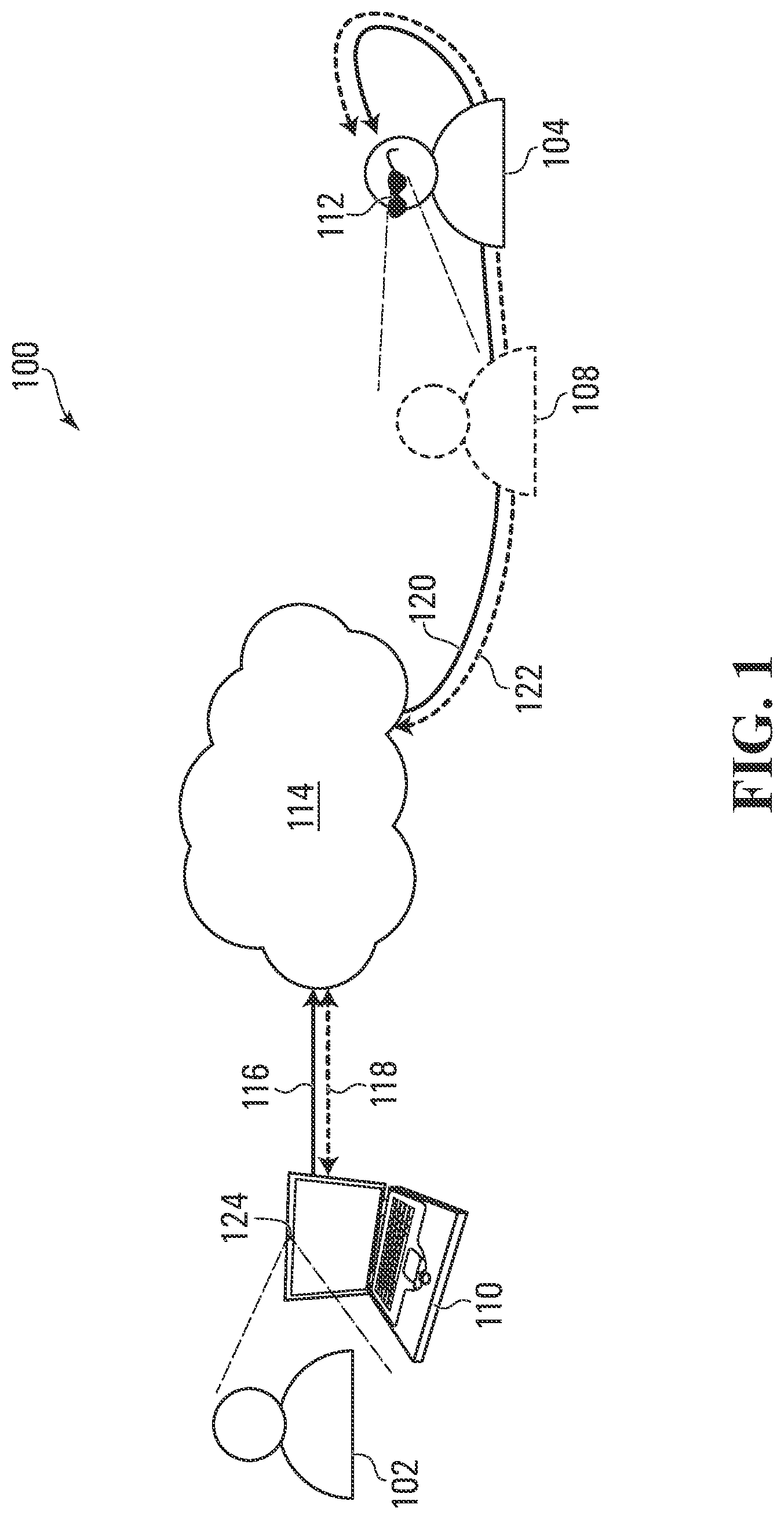 Patent US11783531 Figure 1 – Method, system, and medium for 3D or 2.5D electronic communication