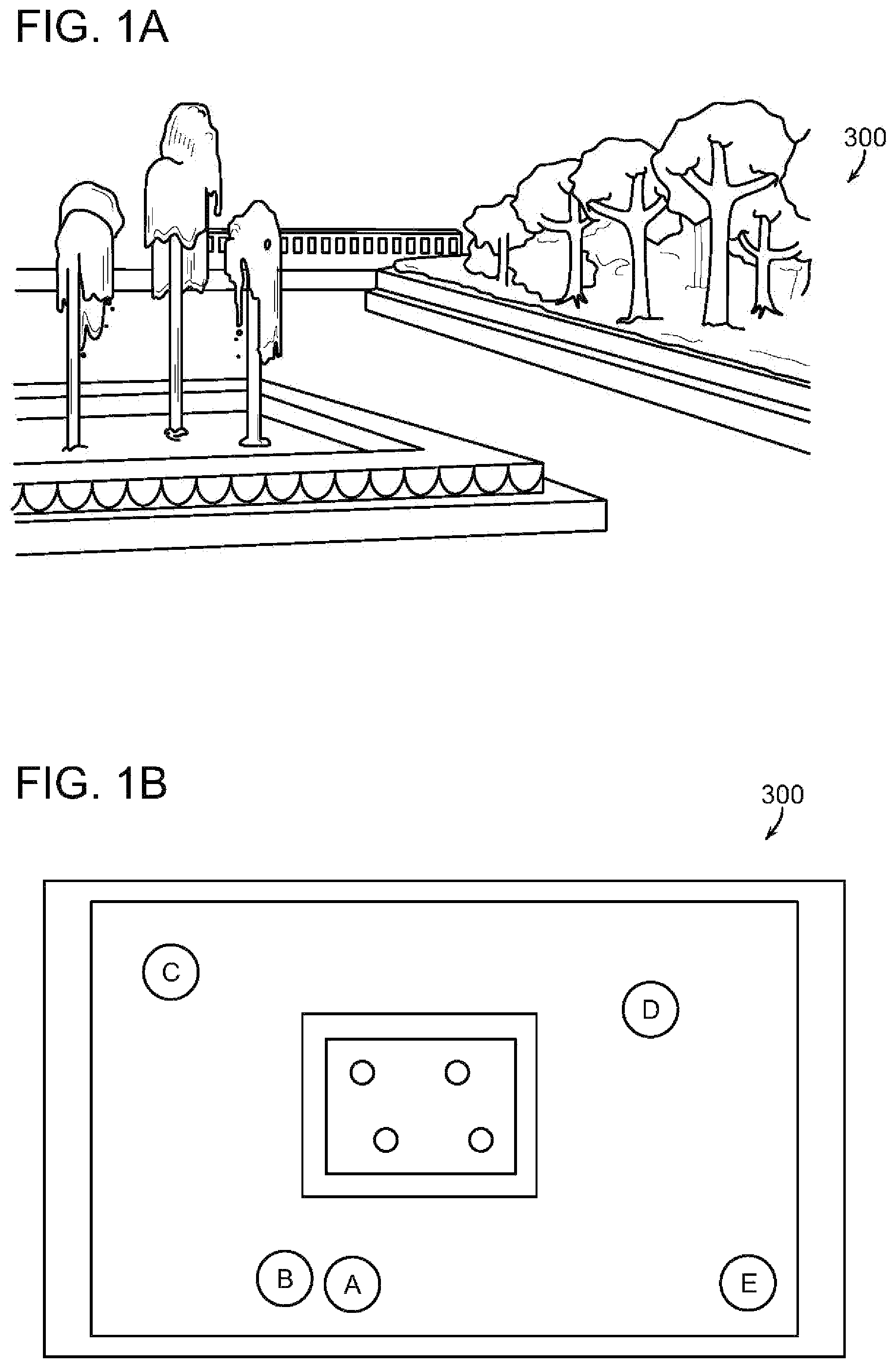 Patent US11783535 — System and method for capturing and sharing a location based experience — Figure 1