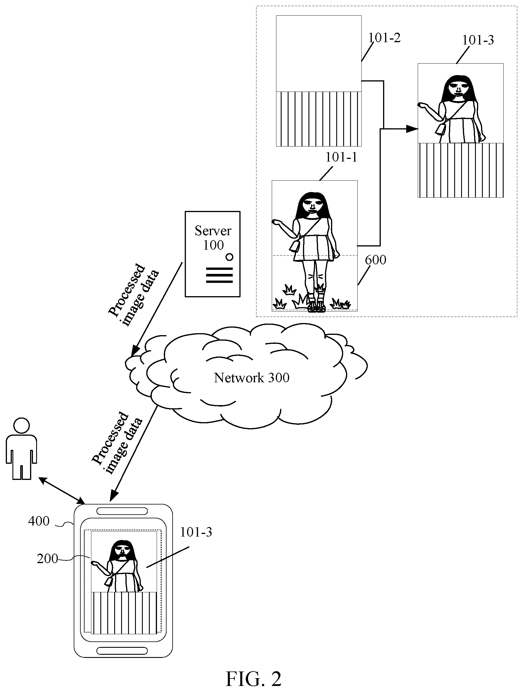 Patent US11783536 Figure 2 – Image occlusion processing method, device, apparatus and computer storage medium