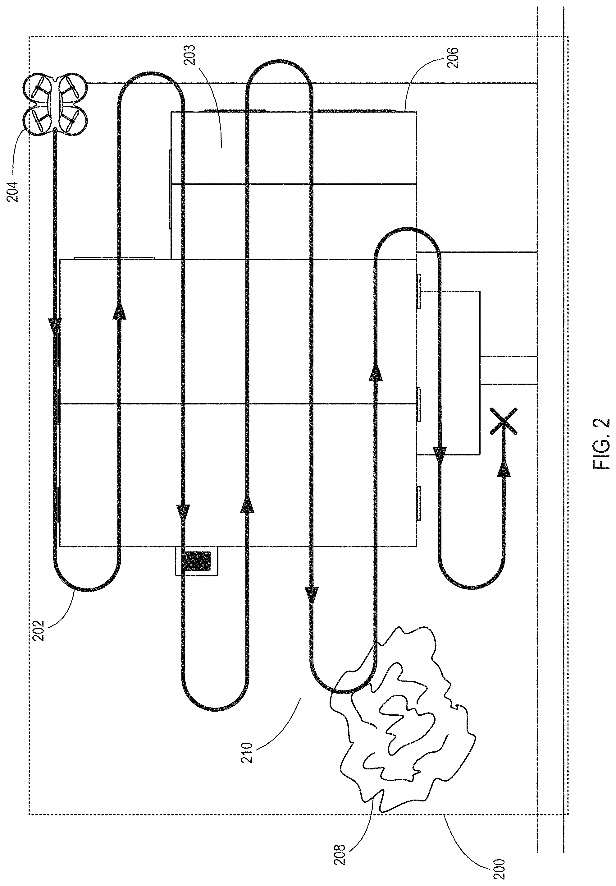 Patent US11783544 Figure 2 – Solar ray mapping via divergent beam modeling