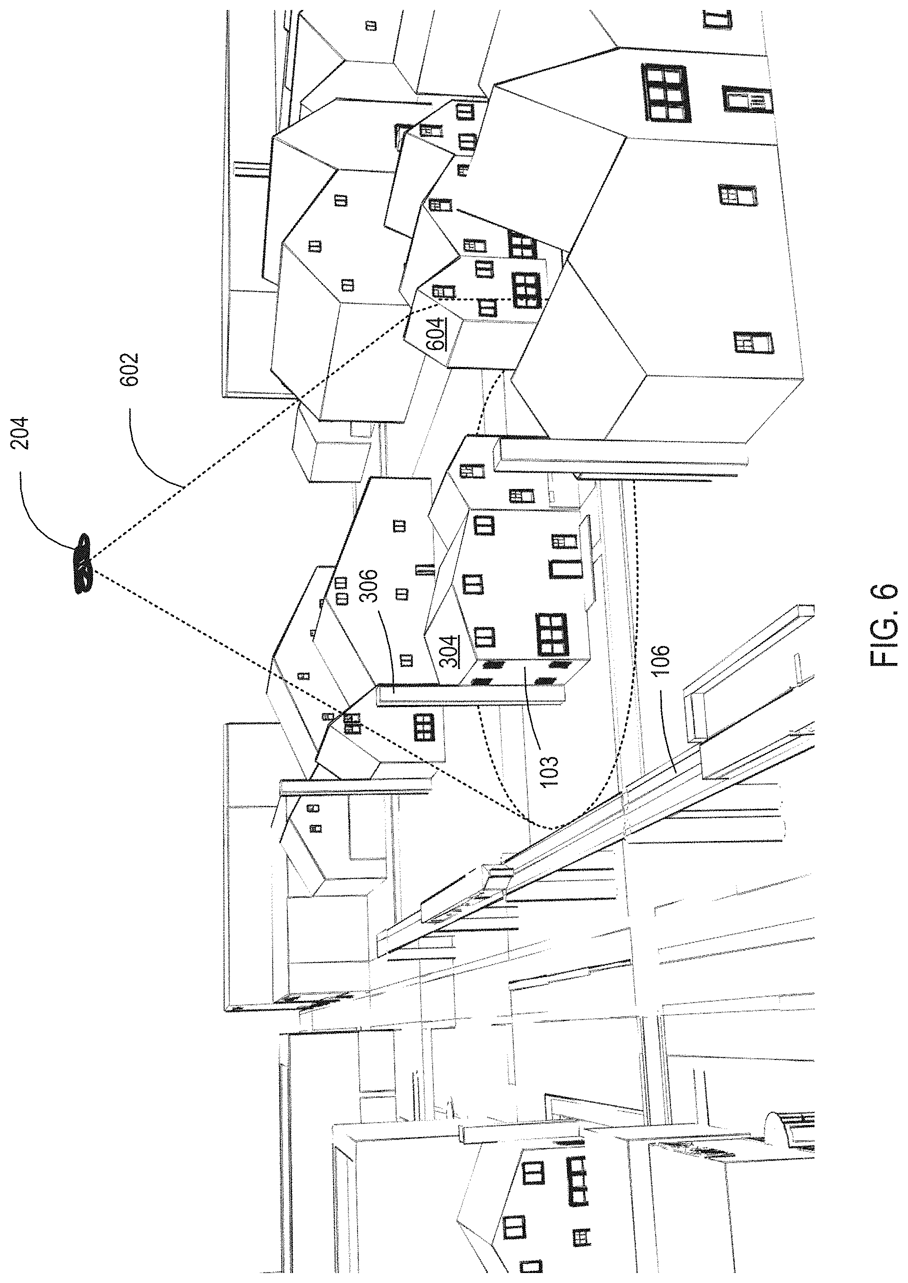 Patent US11783544 Figure 6 – Solar ray mapping via divergent beam modeling