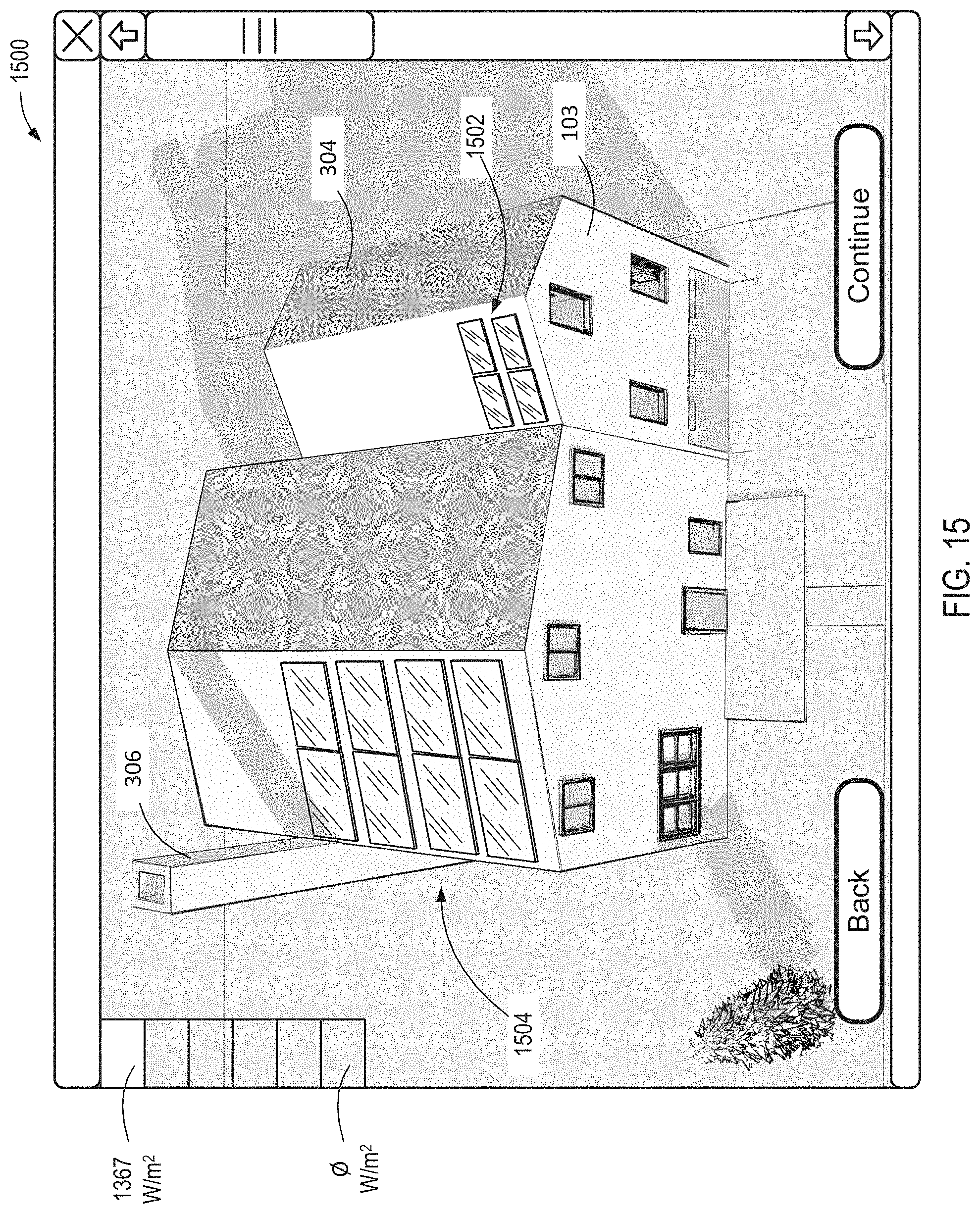 Patent US11783544 Figure 15 – Solar ray mapping via divergent beam modeling