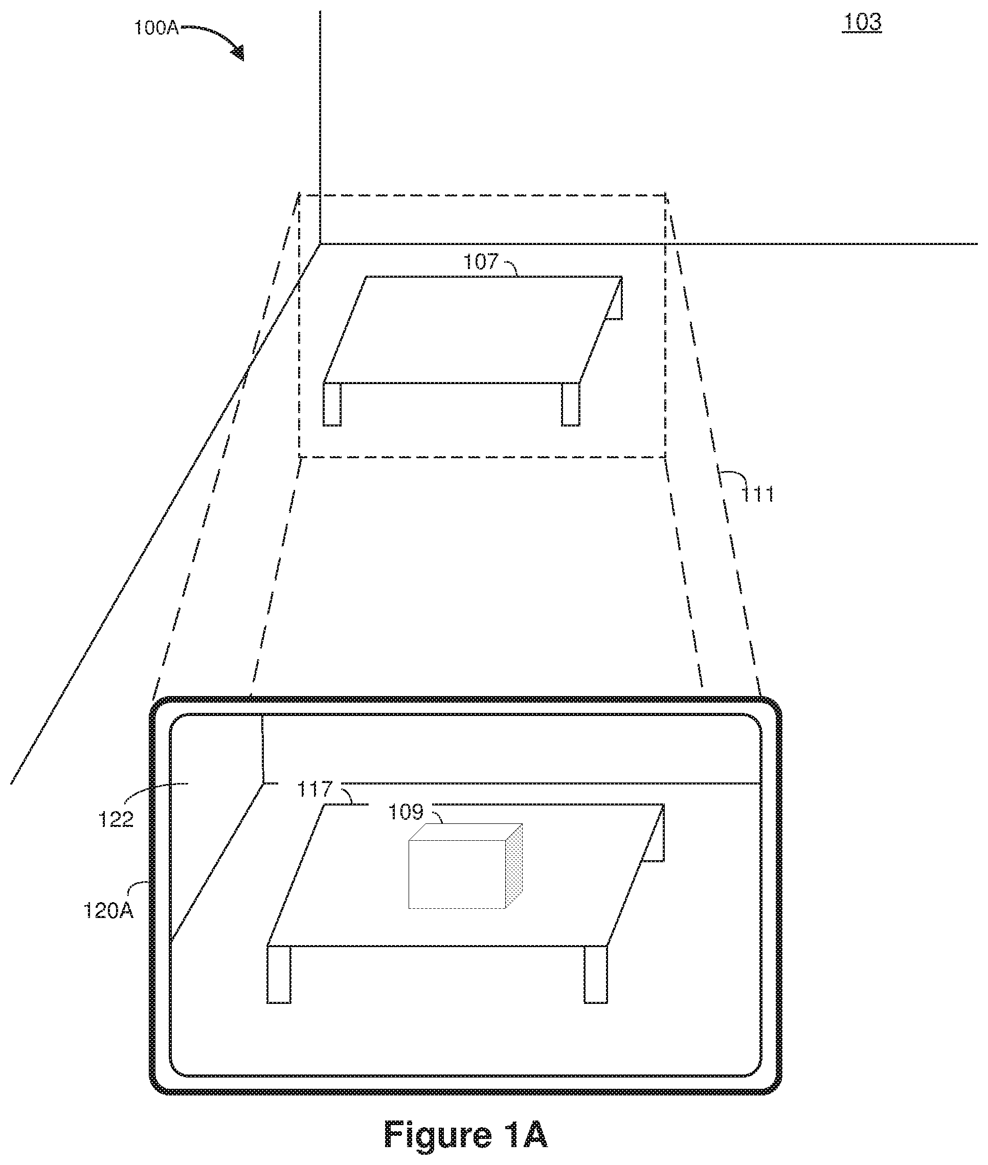 Patent US11783548 Figure 1 – Method and device for presenting an audio and synthesized reality experience