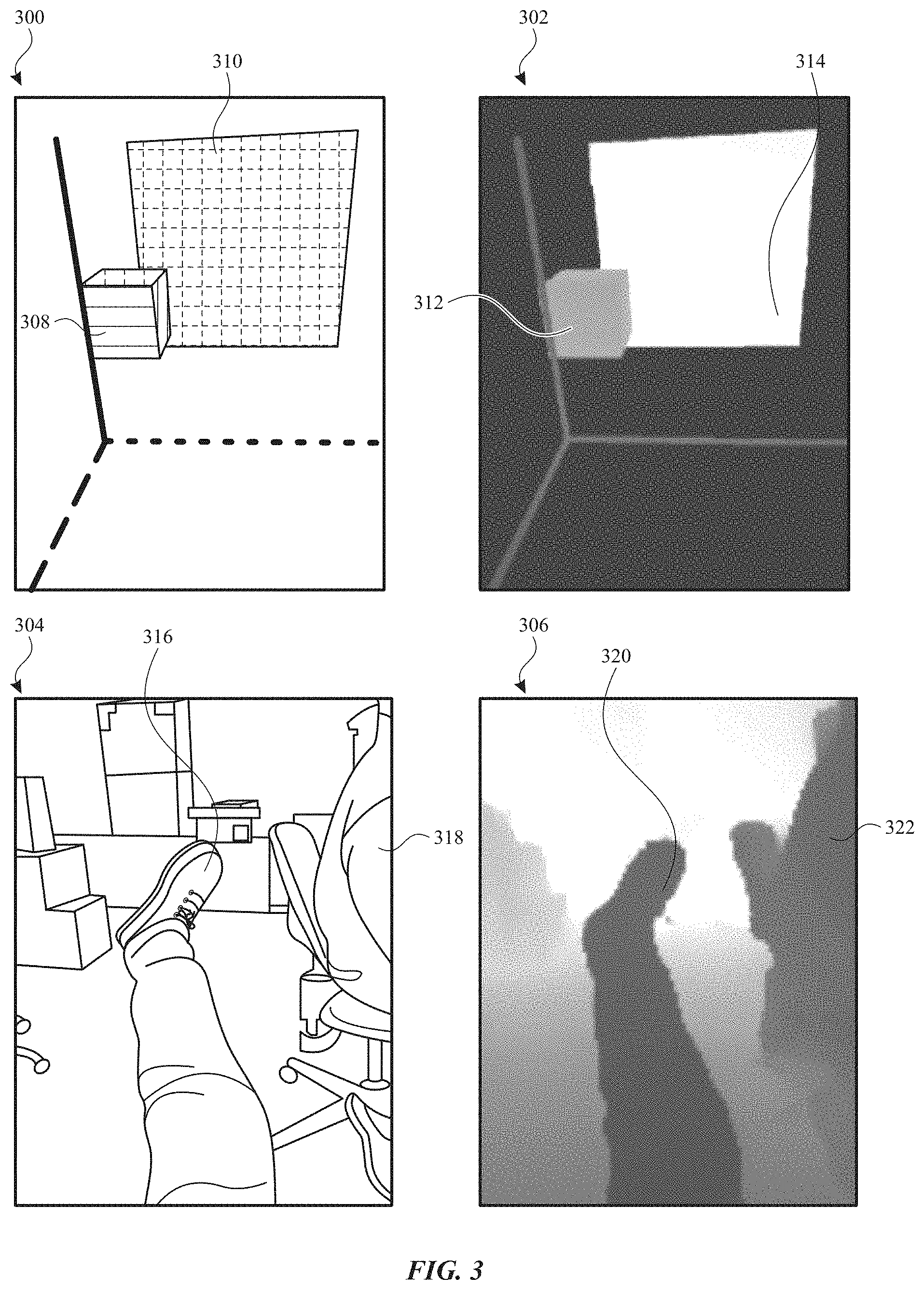 Patent US11783550 Figure 3 – Image composition for extended reality systems