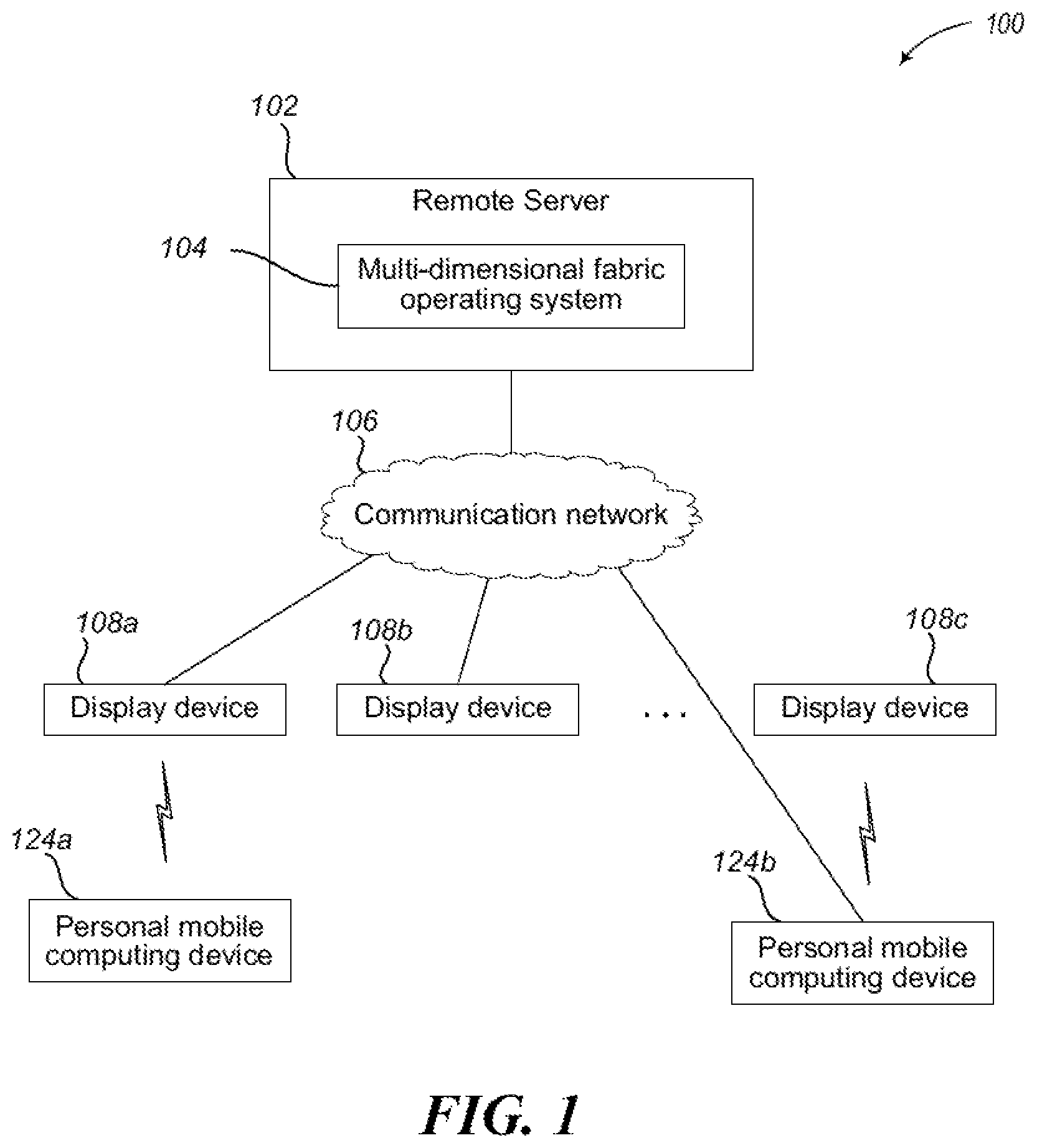 Patent US11783555 Figure 1 – System and method for transferring content from one virtual environment to another
