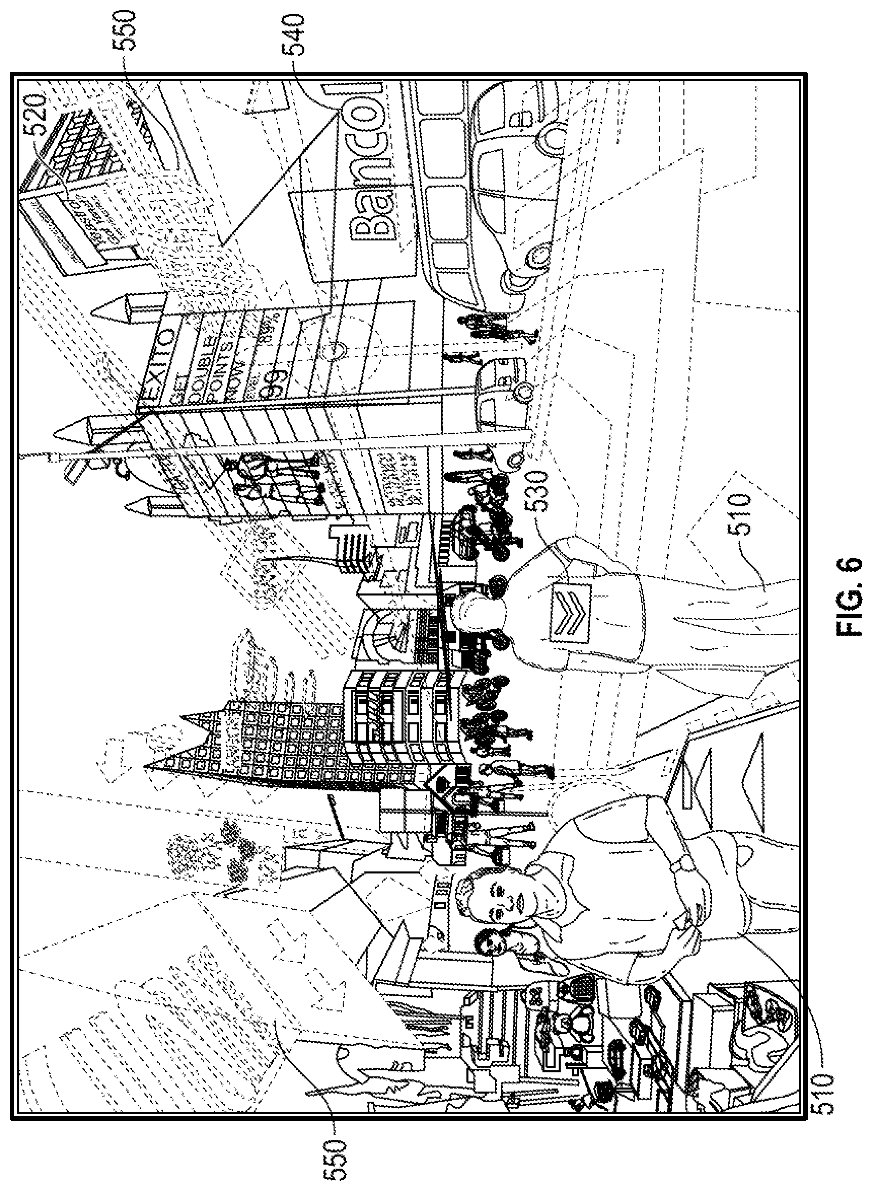 Patent US11783555 Figure 7 – System and method for transferring content from one virtual environment to another