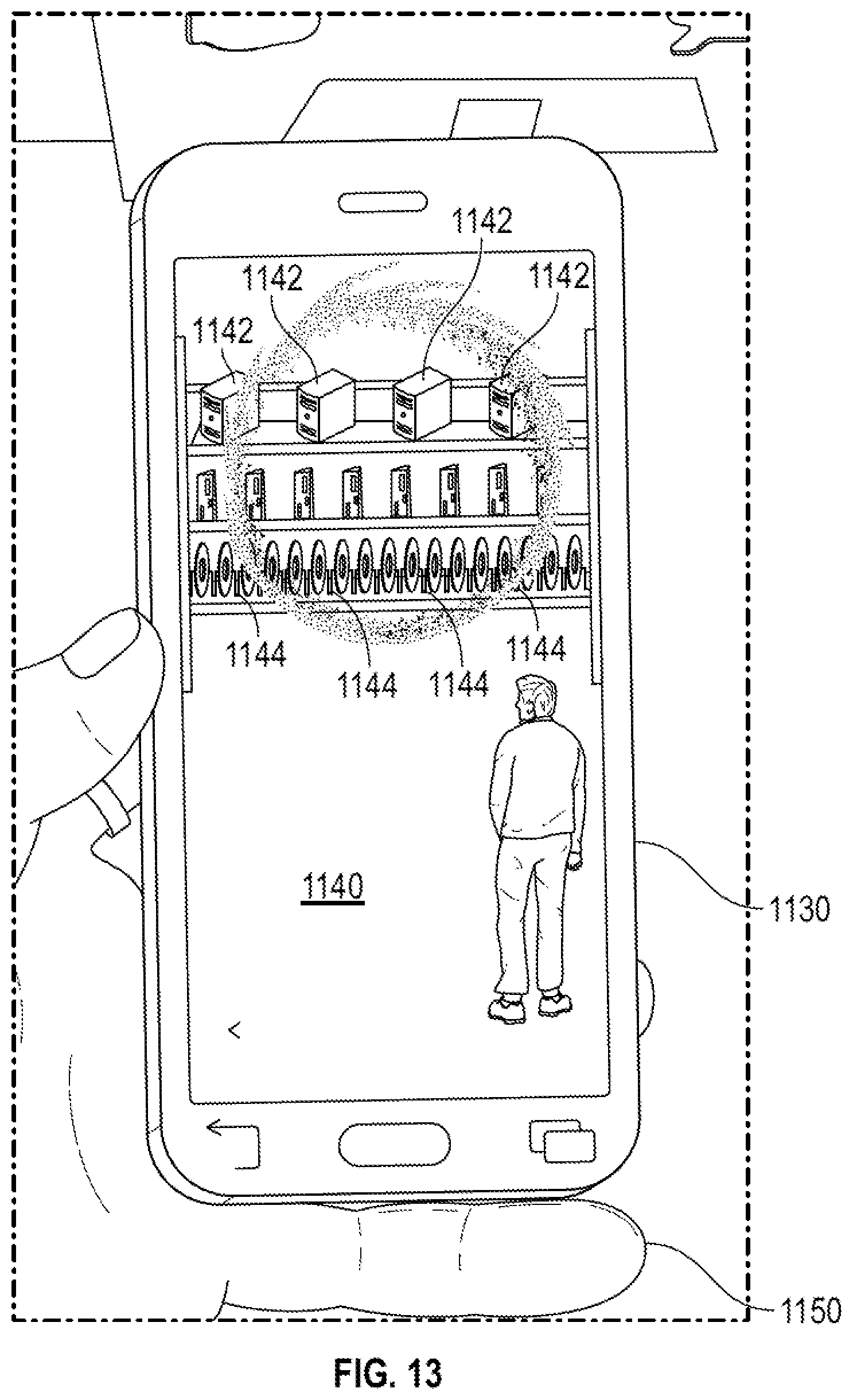 Patent US11783555 Figure 16 – System and method for transferring content from one virtual environment to another
