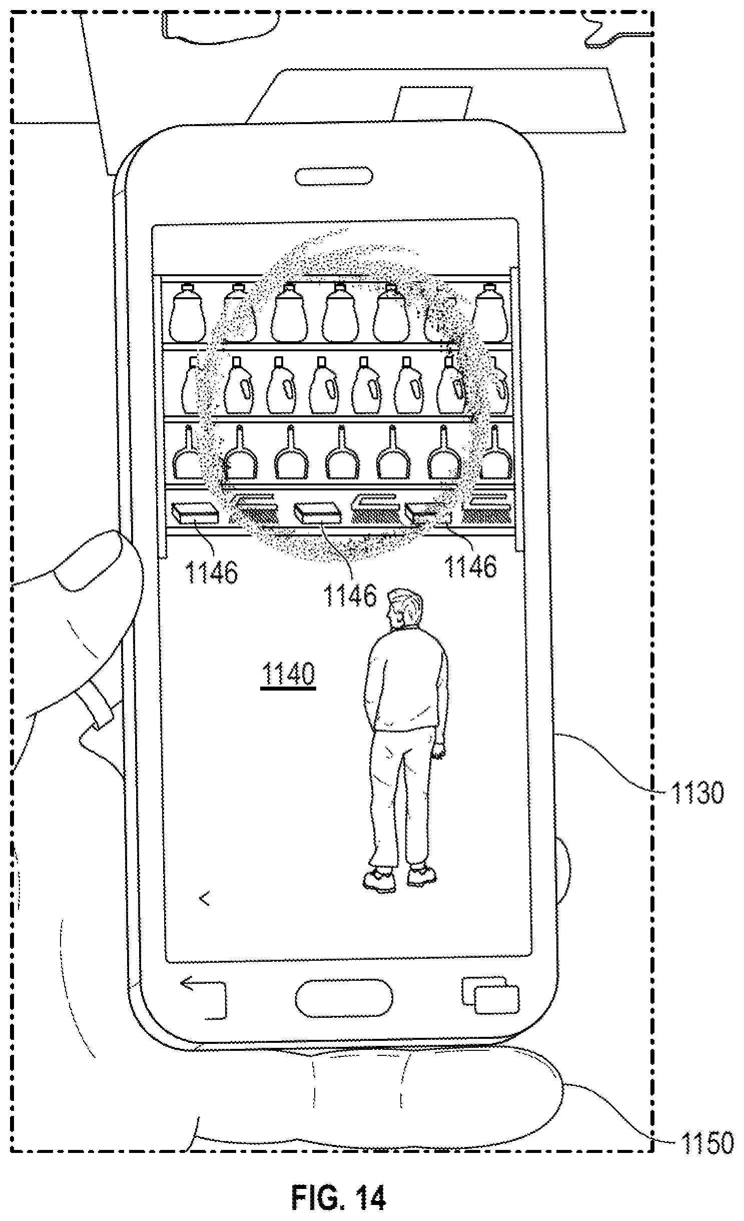Patent US11783555 Figure 17 – System and method for transferring content from one virtual environment to another