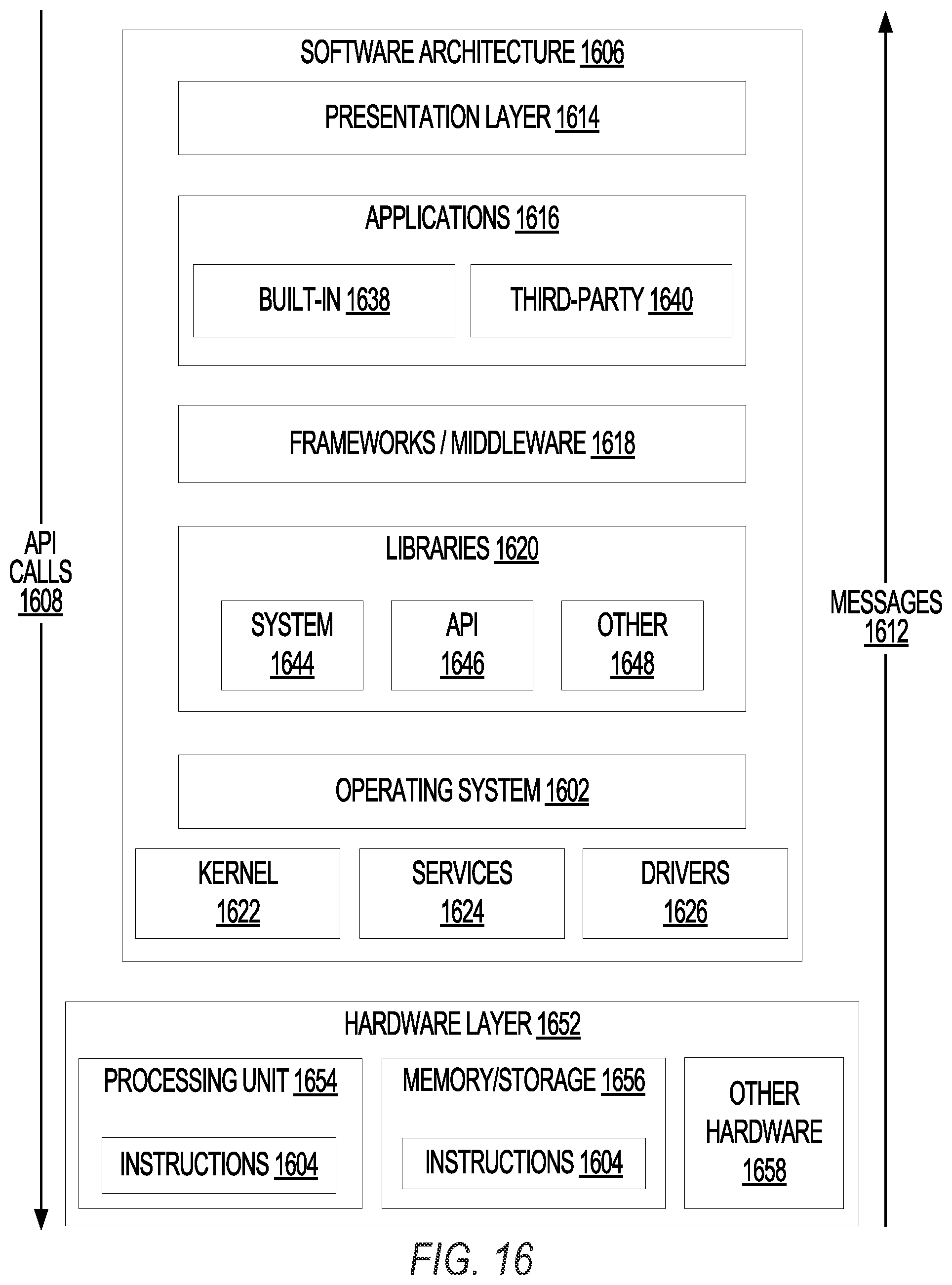 Patent US11783556 Figure 16 – Augmented reality content generators including 3D data in a messaging system