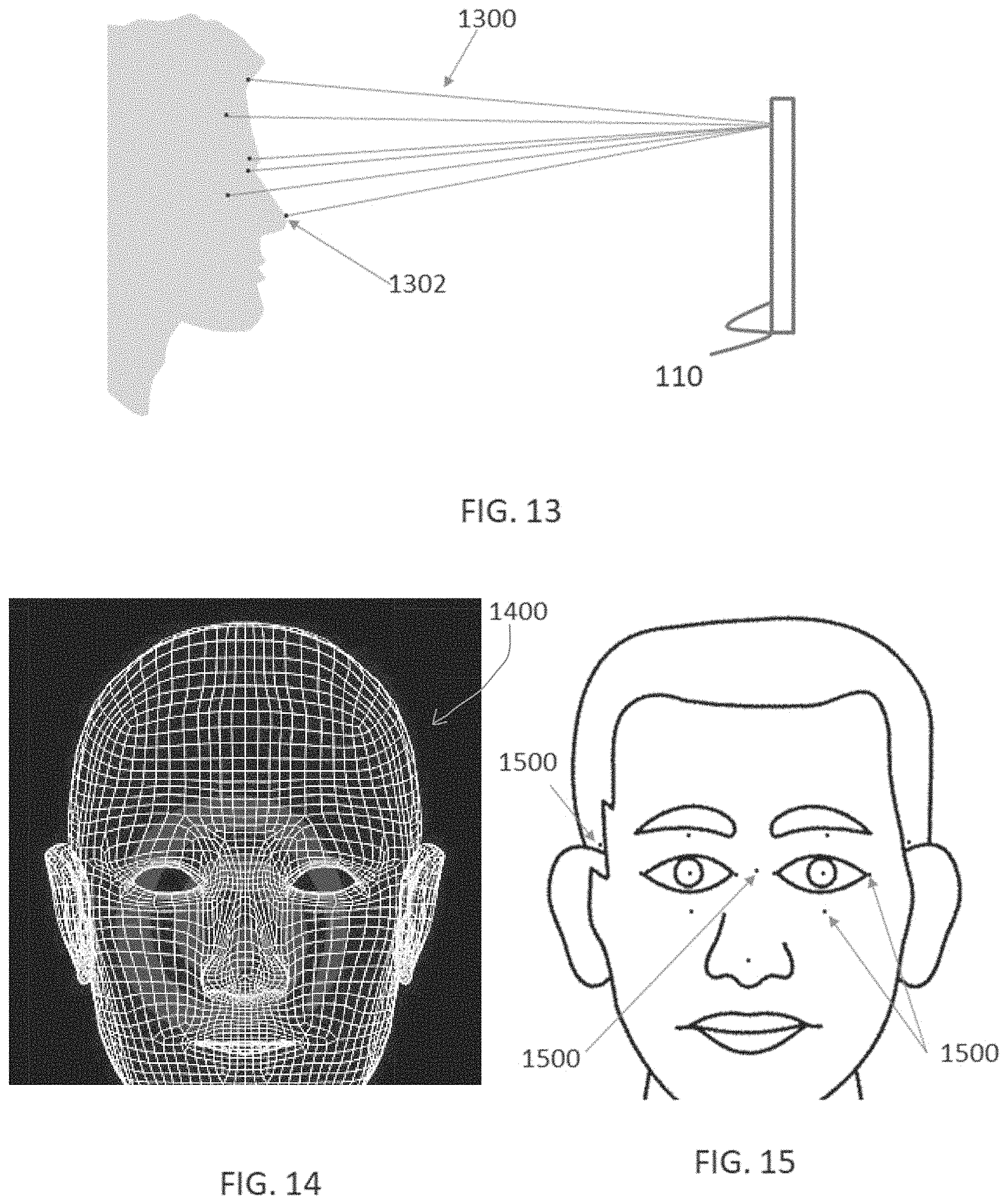 Patent US11783557 Figure 12 – Virtual try-on systems and methods for spectacles