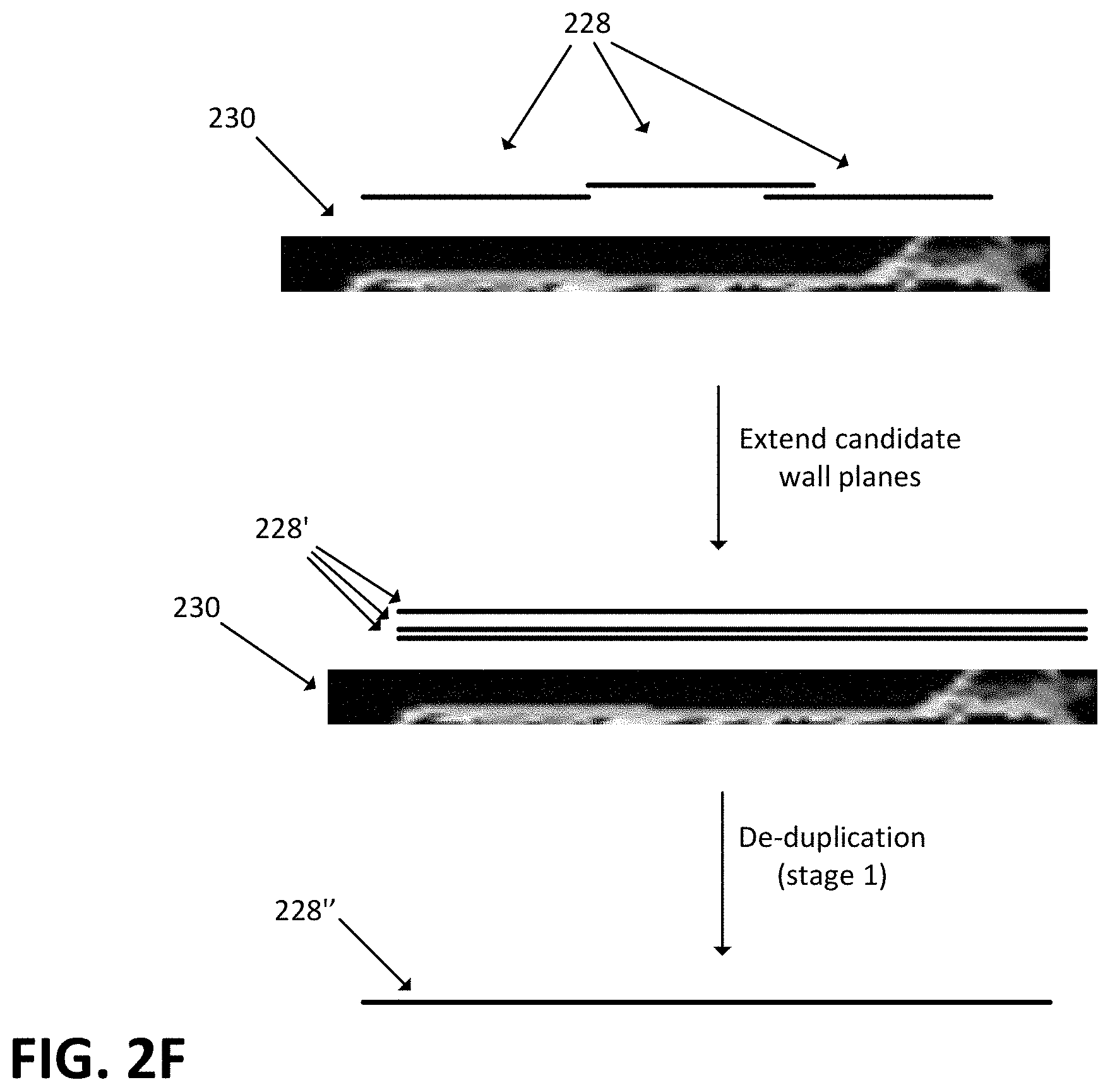 Patent US11783560 Figure 5 – Three-dimensional room modeling and feature annotation