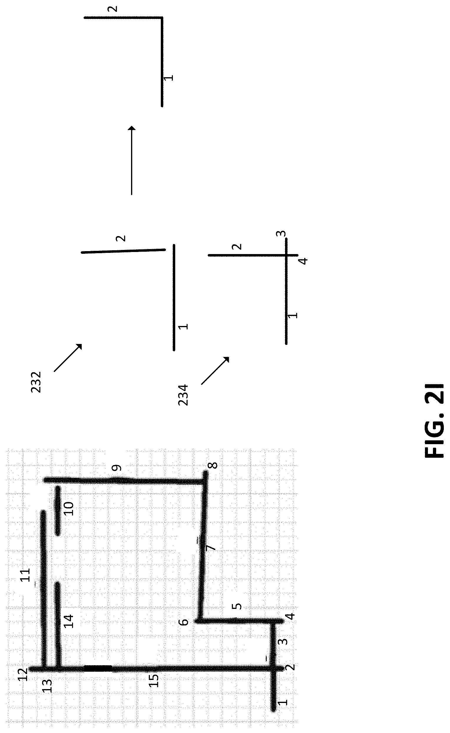 Patent US11783560 Figure 7 – Three-dimensional room modeling and feature annotation