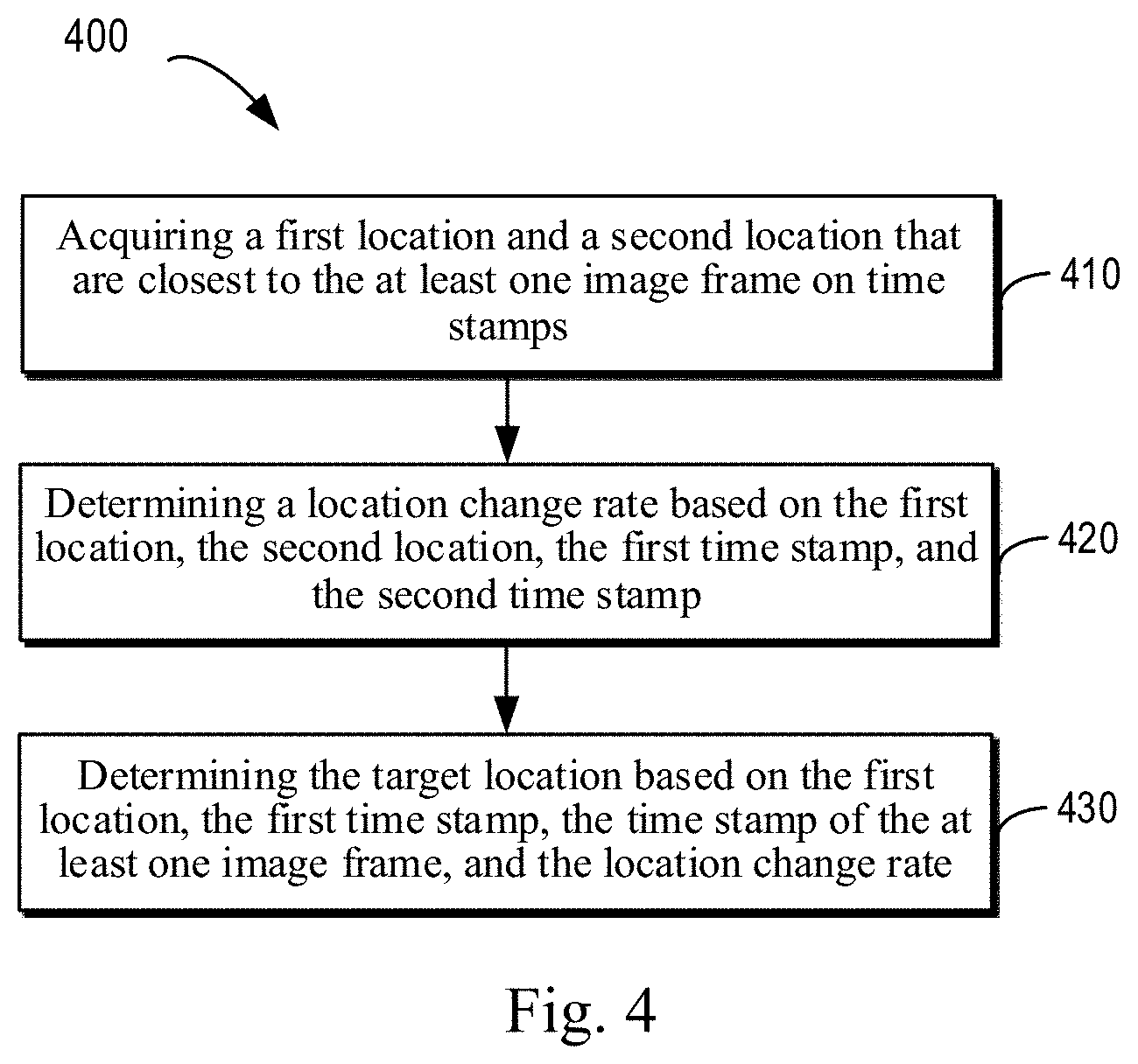 Patent US11783570 Figure 4 – Method and apparatus for determining road information data and computer storage medium