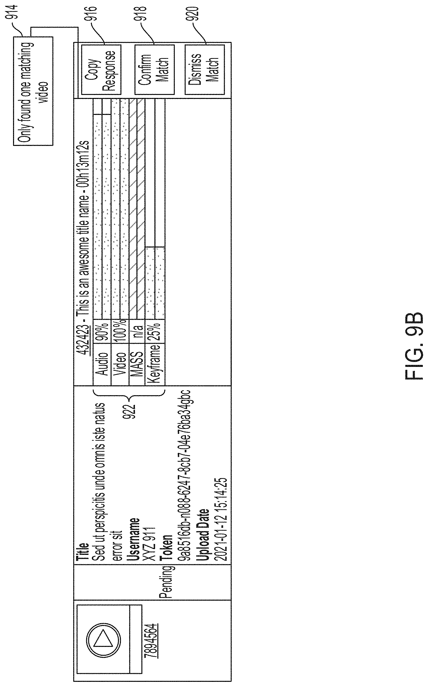 Patent US11783583 Figure 12 – System and method for digital fingerprinting of media content