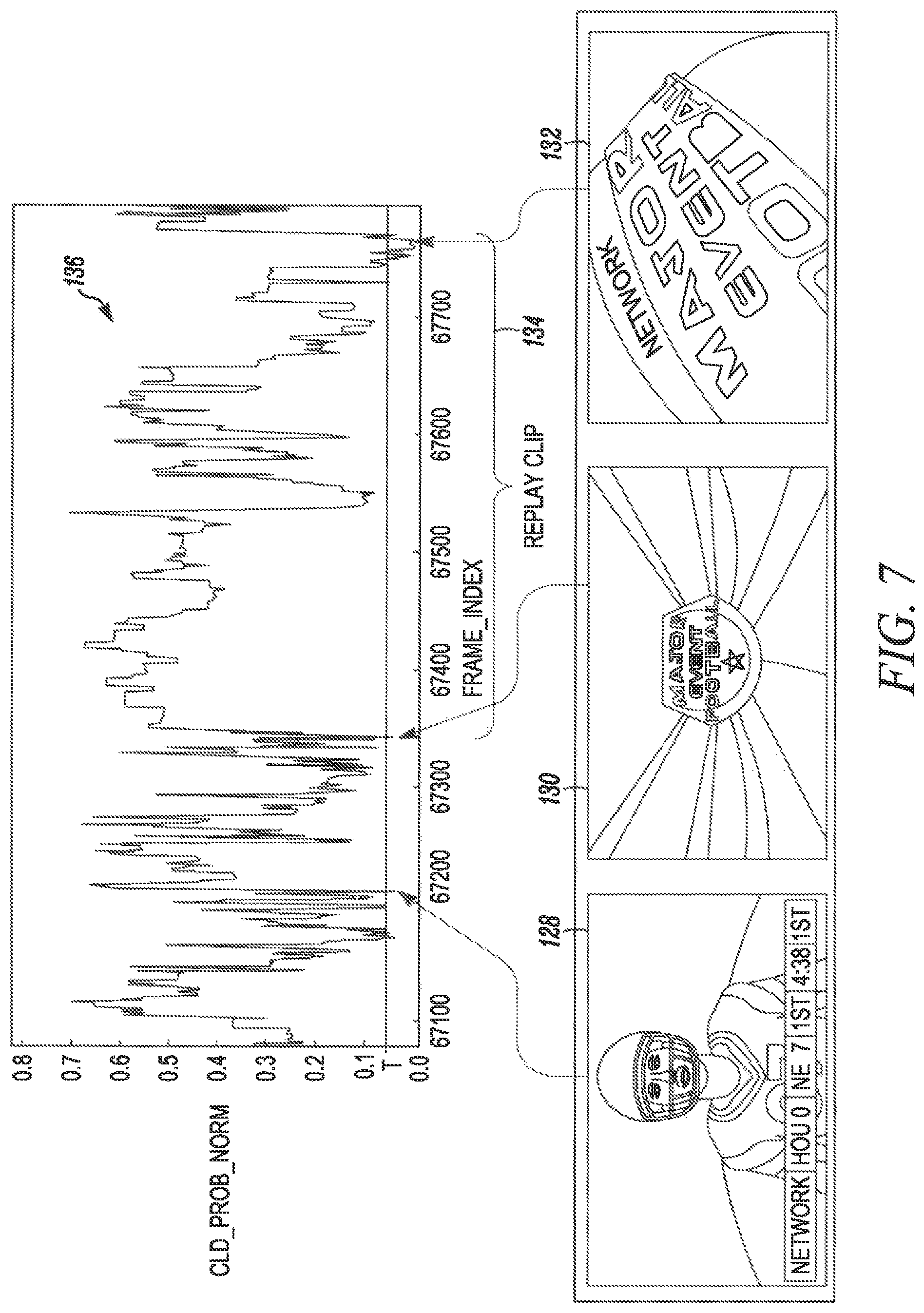 Patent US11783585 Figure 8 – Detection of demarcating segments in video