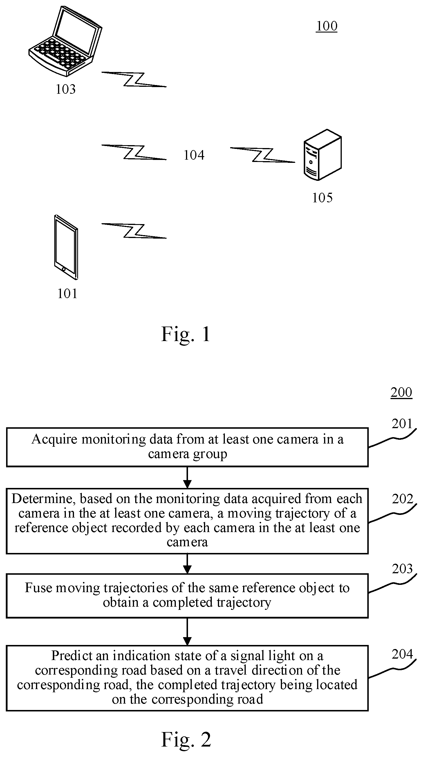 Patent US11783588 Figure 1 – Method for acquiring traffic state, relevant apparatus, roadside device and cloud control platform