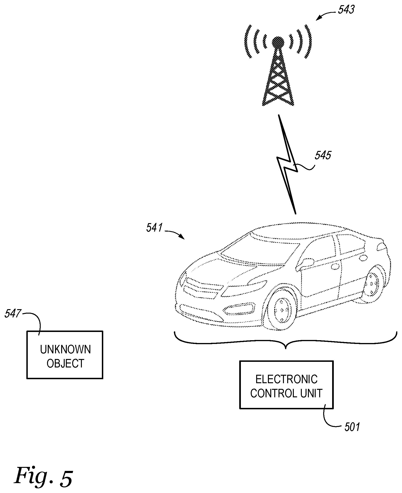 Patent US11783595 Figure 4 – Autonomous vehicle object detection