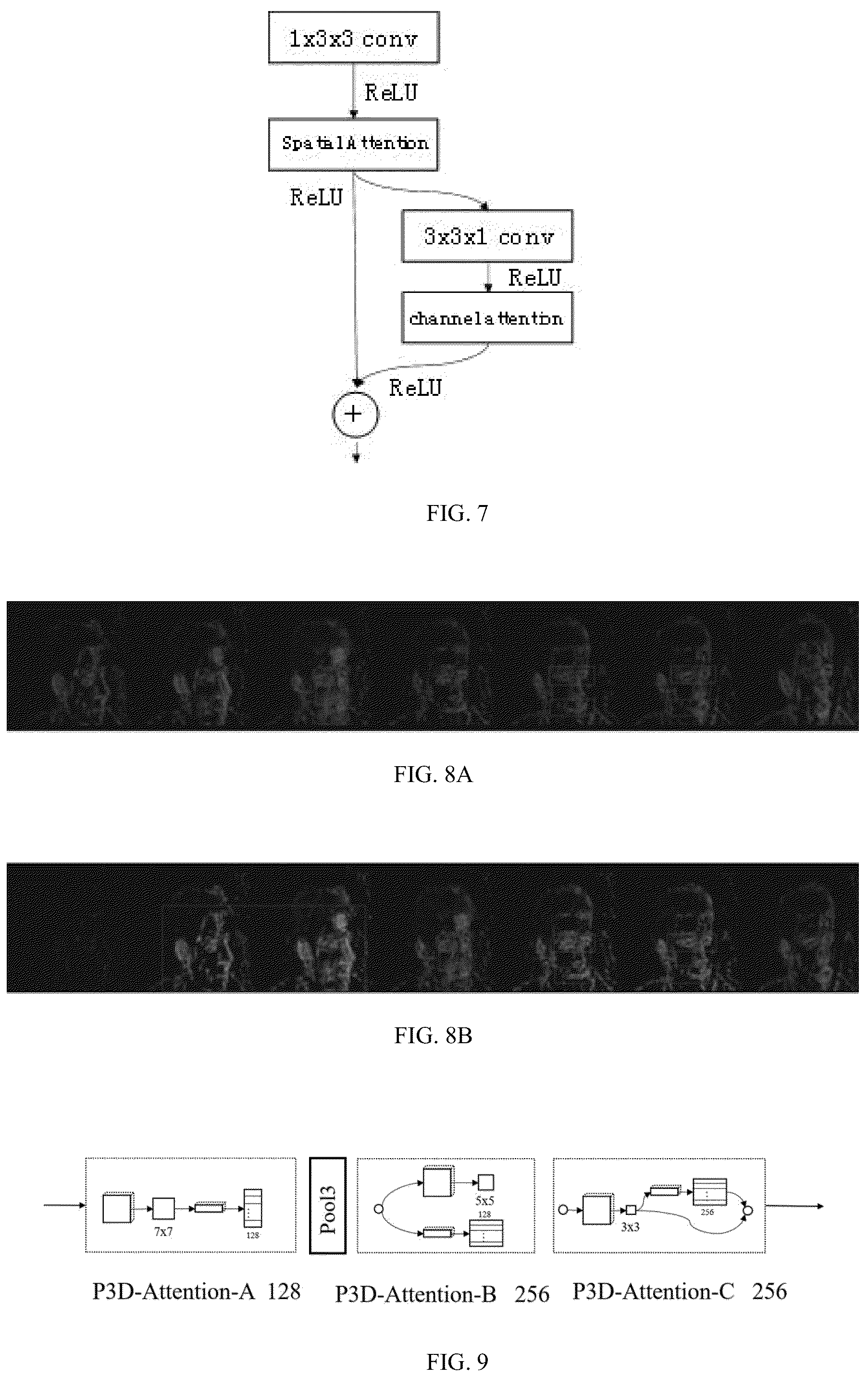 Patent US11783601 Figure 3 – Driver fatigue detection method and system based on combining a pseudo-3D convolutional neural network and an attention mechanism
