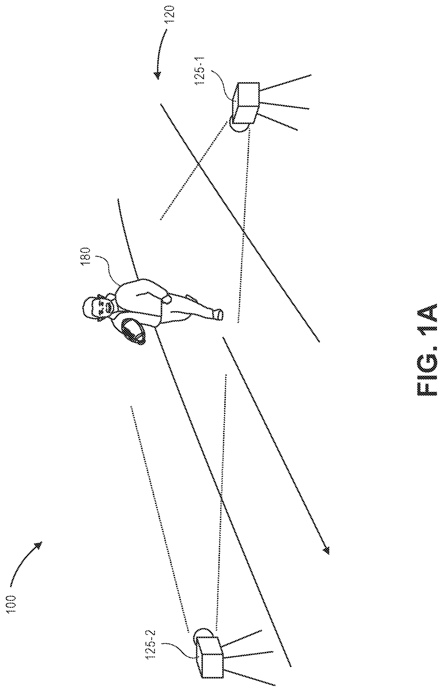 Patent US11783613 Figure 1 – Recognizing and tracking poses using digital imagery captured from multiple fields of view