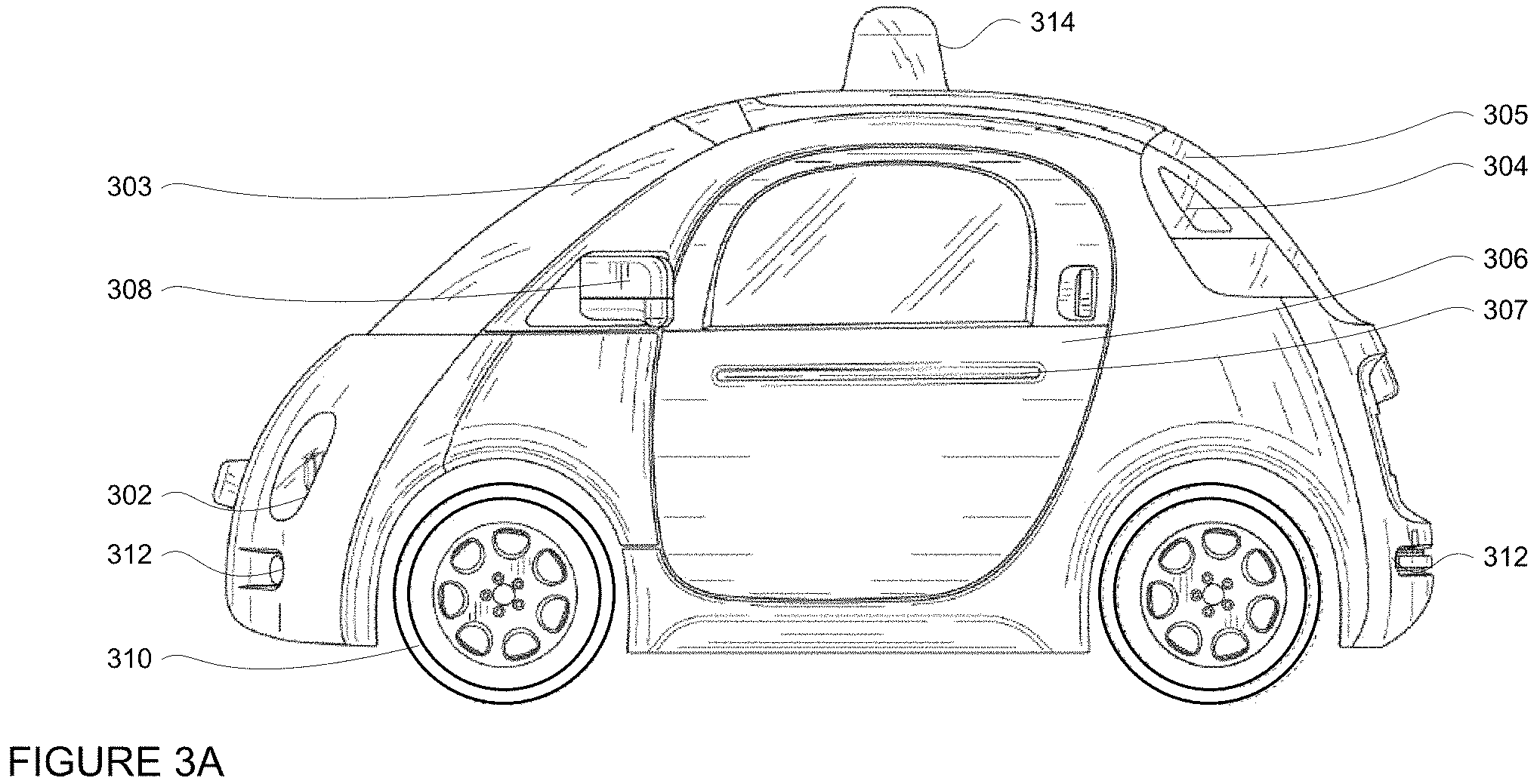 Patent US11783614 Figure 3 – Pedestrian behavior predictions for autonomous vehicles