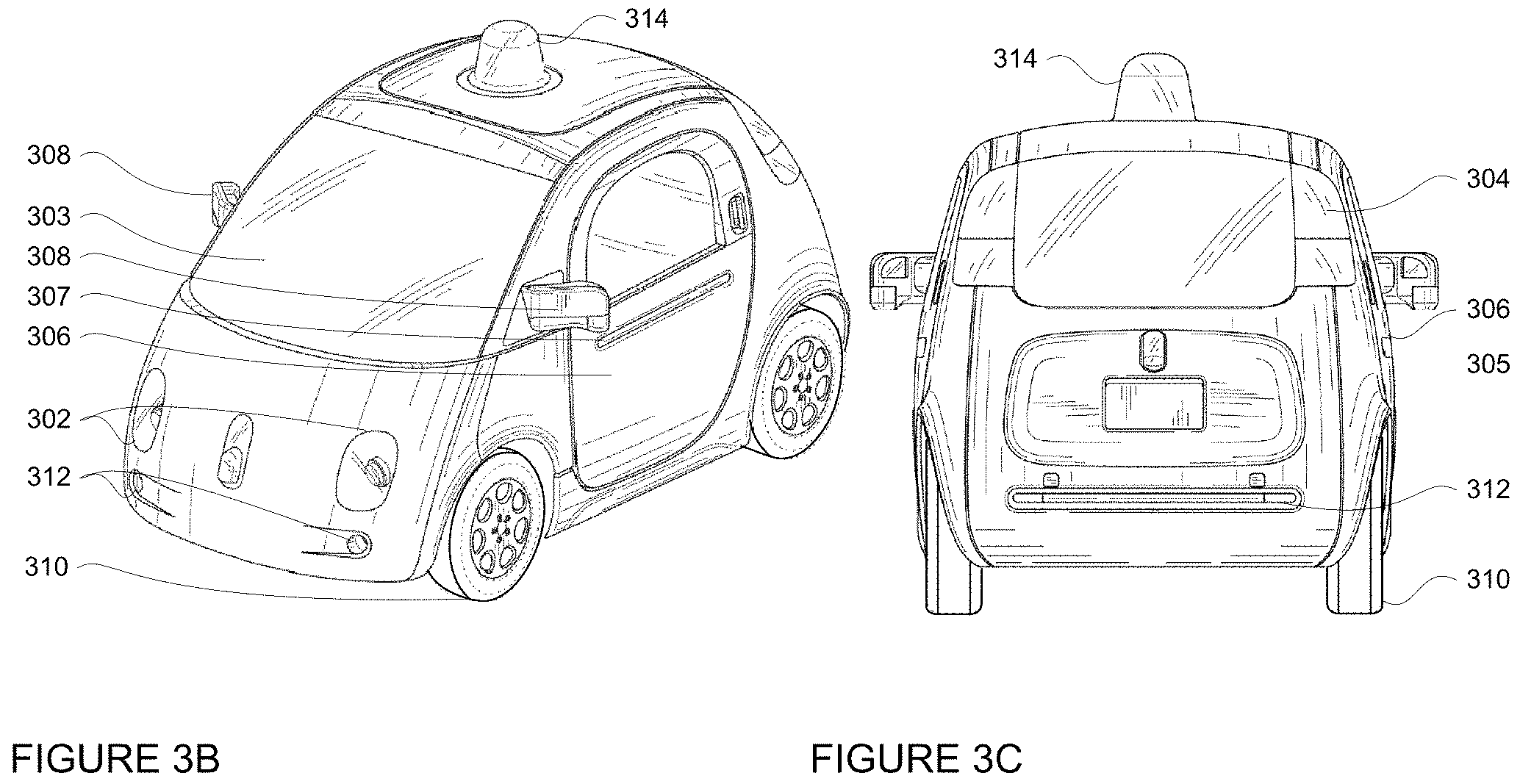 Patent US11783614 Figure 4 – Pedestrian behavior predictions for autonomous vehicles