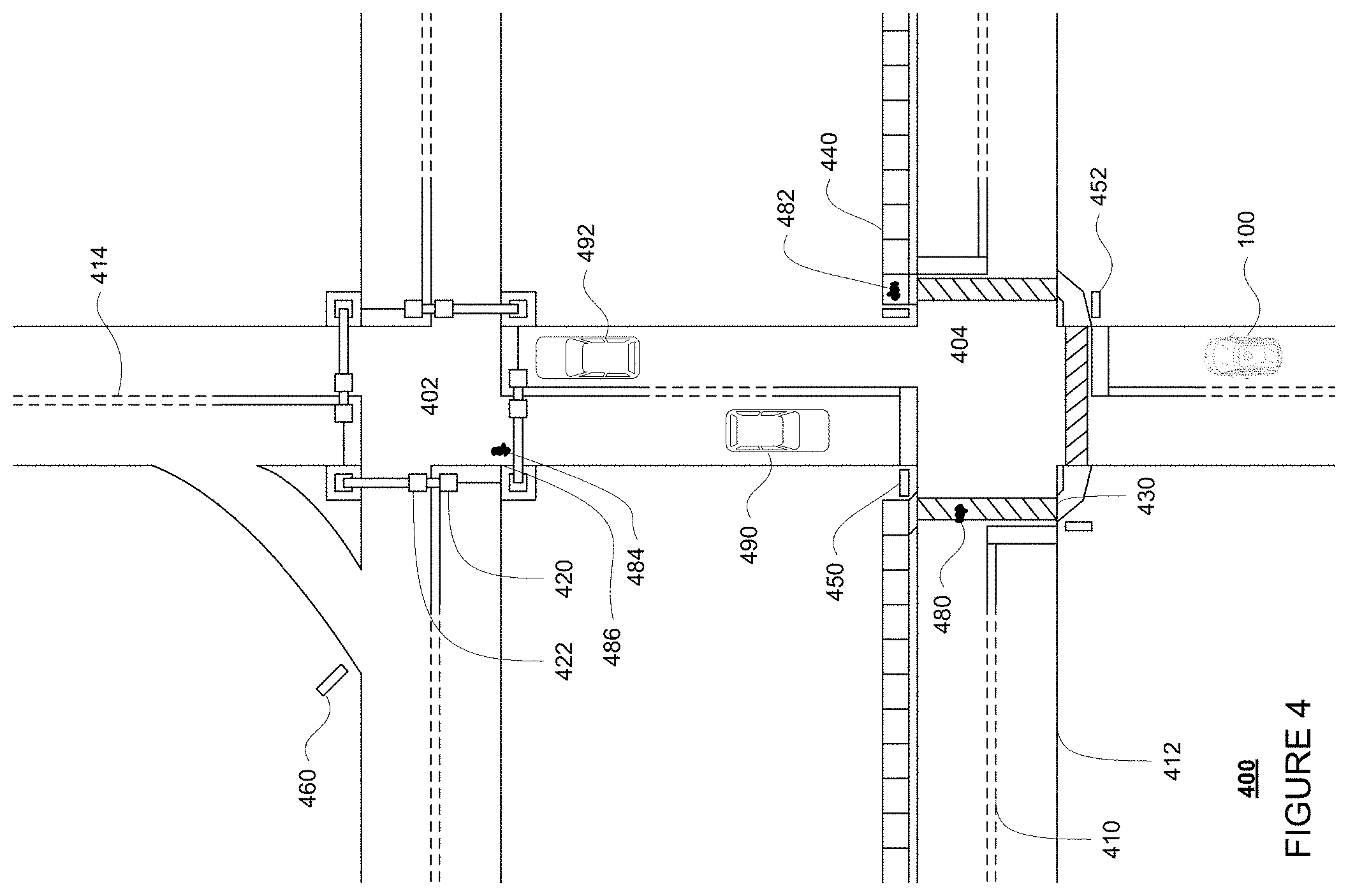 Patent US11783614 Figure 6 – Pedestrian behavior predictions for autonomous vehicles