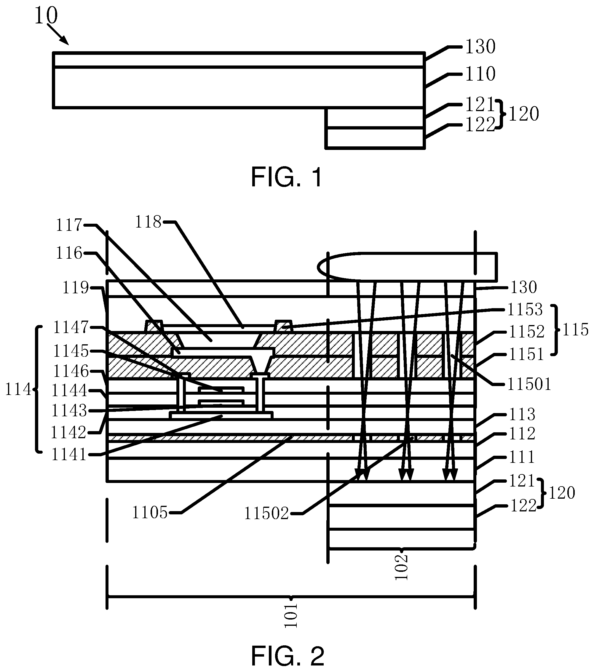 Patent US11783616 Figure 1 – Display device