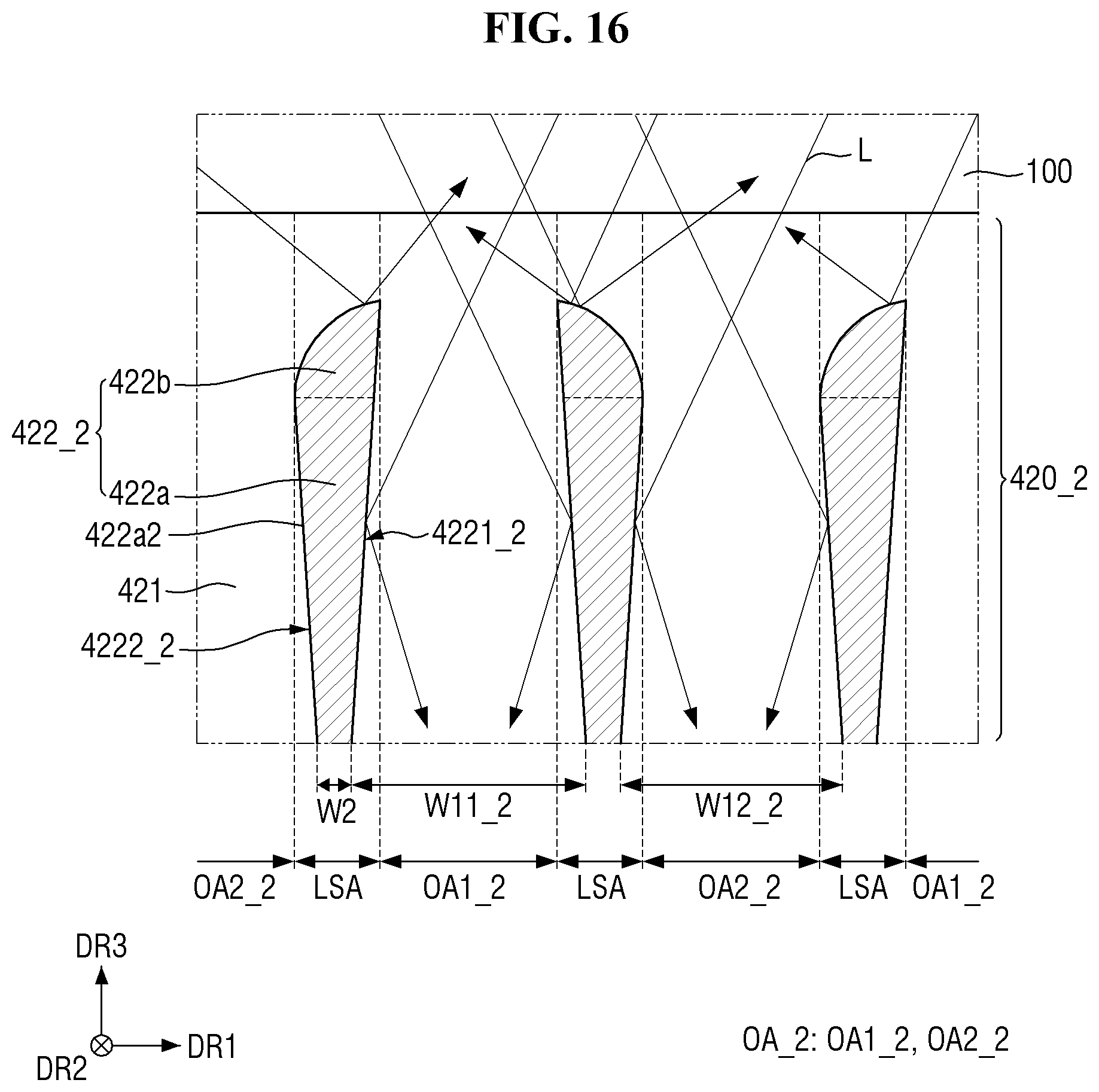 Patent US11783618 Figure 16 – Fingerprint sensor, method for manufacturing fingerprint sensor, and display device including fingerprint sensor