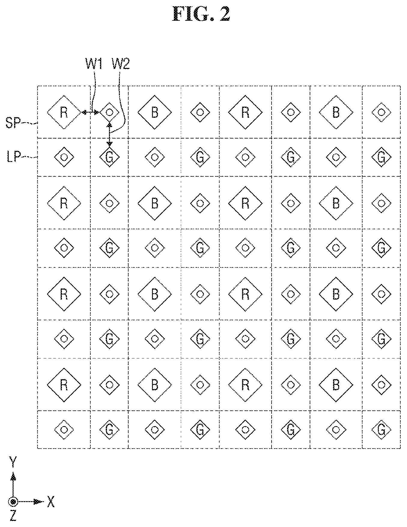 Patent US11783620 Figure 2 – Display device