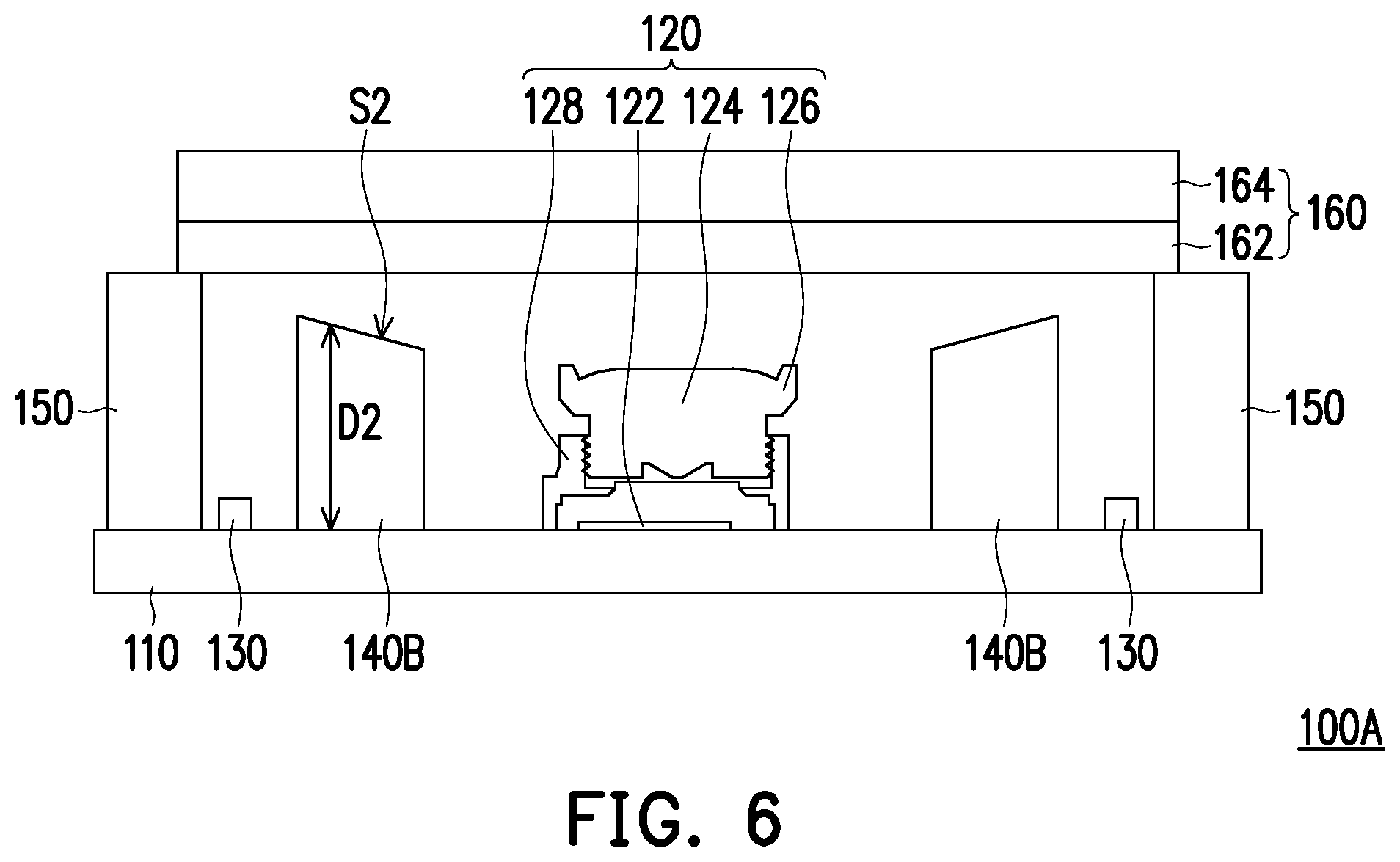 Patent US11783621 Figure 6 – Optical fingerprint imaging device