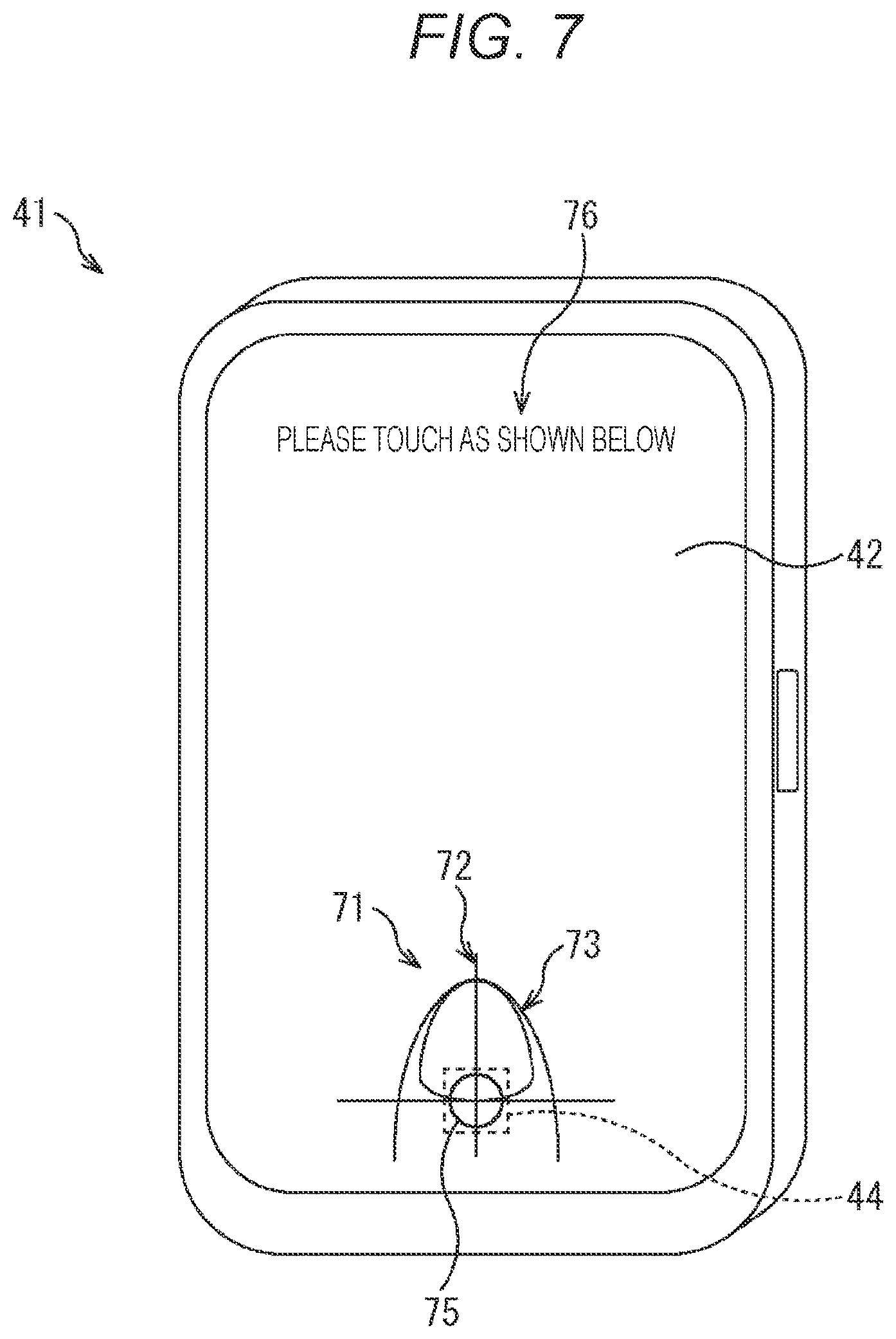 Patent US11783622 Figure 7 – Fingerprint authentication device and fingerprint authentication method