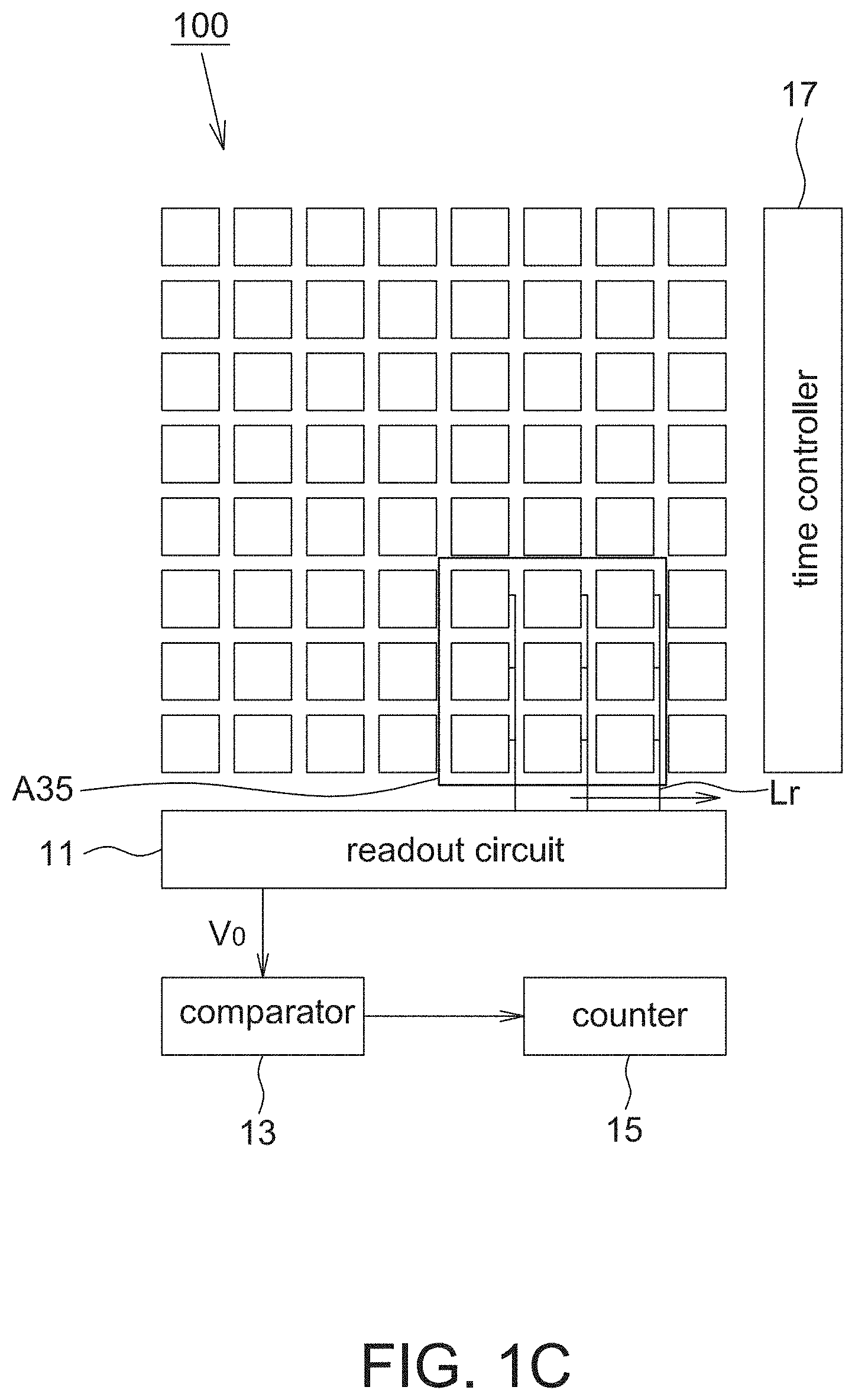Patent US11783633 Figure 3 – Motion sensor using temporal difference pixels and lift-up detection thereof