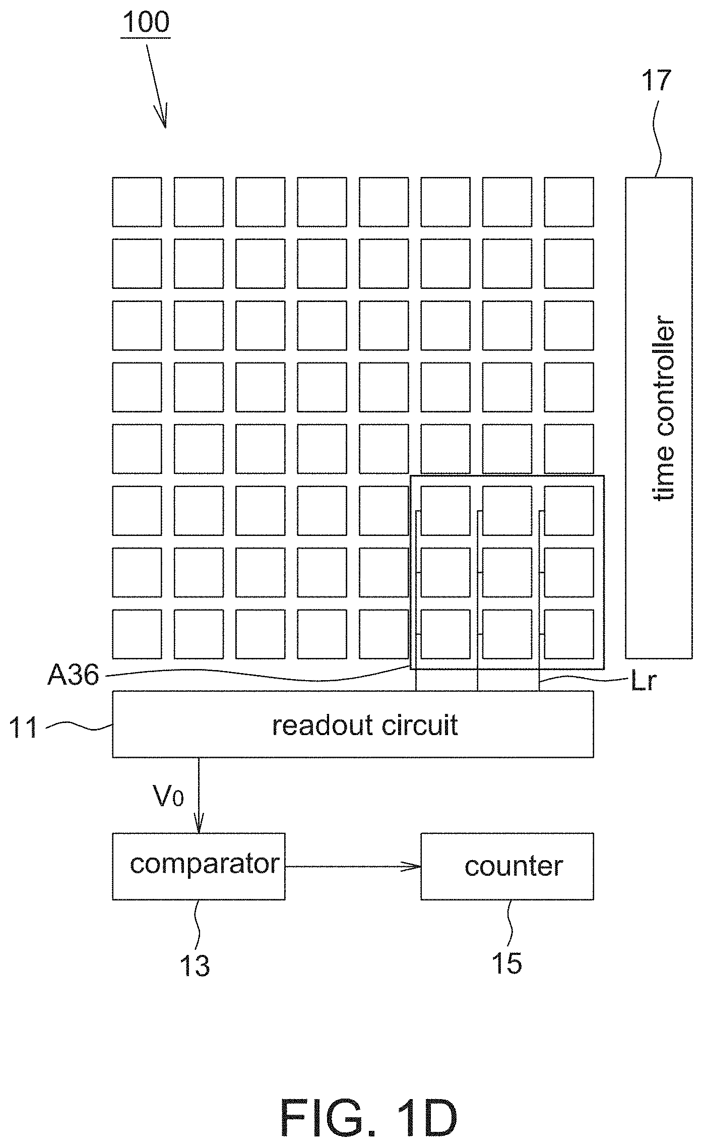Patent US11783633 Figure 4 – Motion sensor using temporal difference pixels and lift-up detection thereof