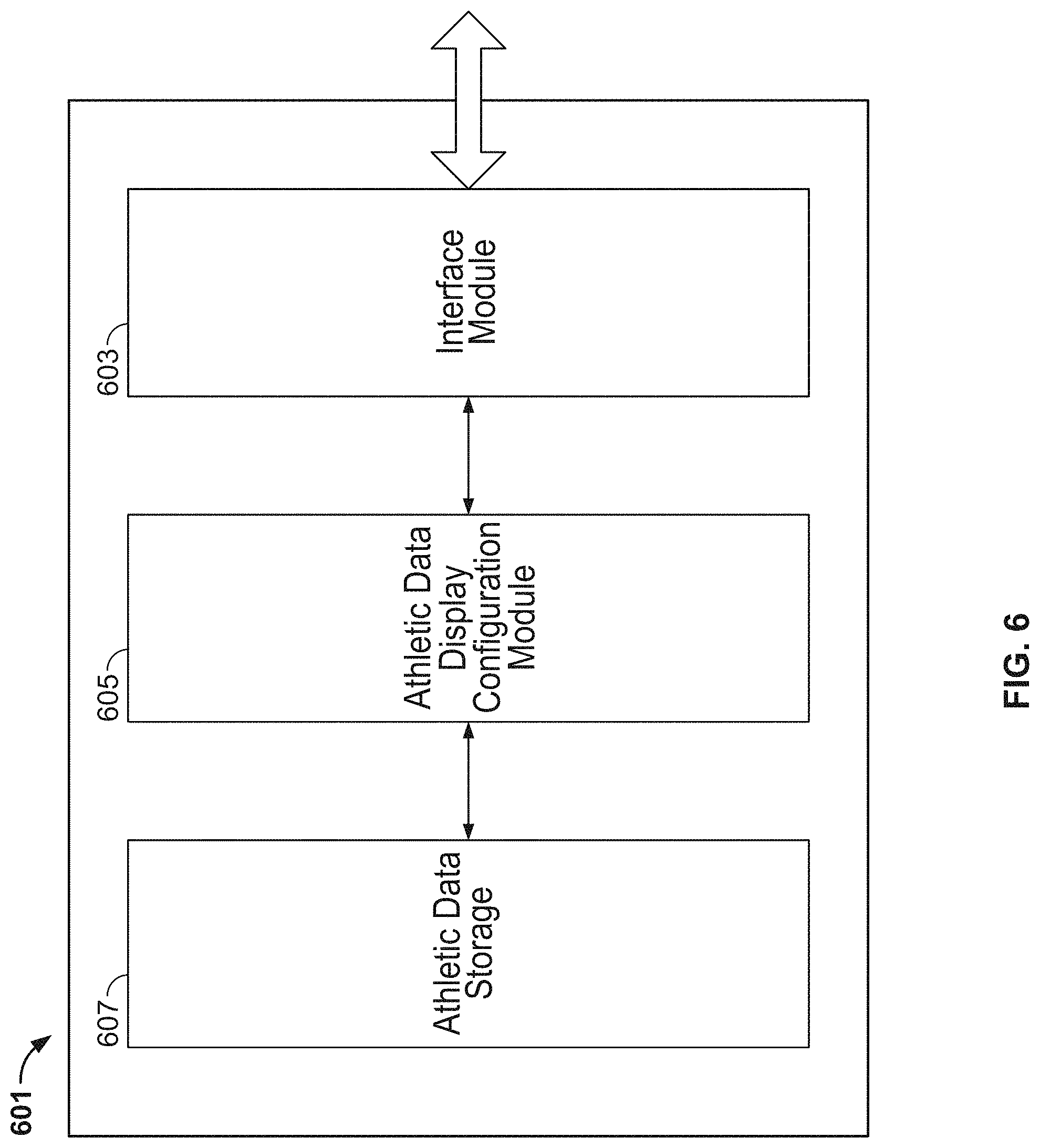 Patent US11783638 Figure 6 – Monitoring fitness using a mobile device