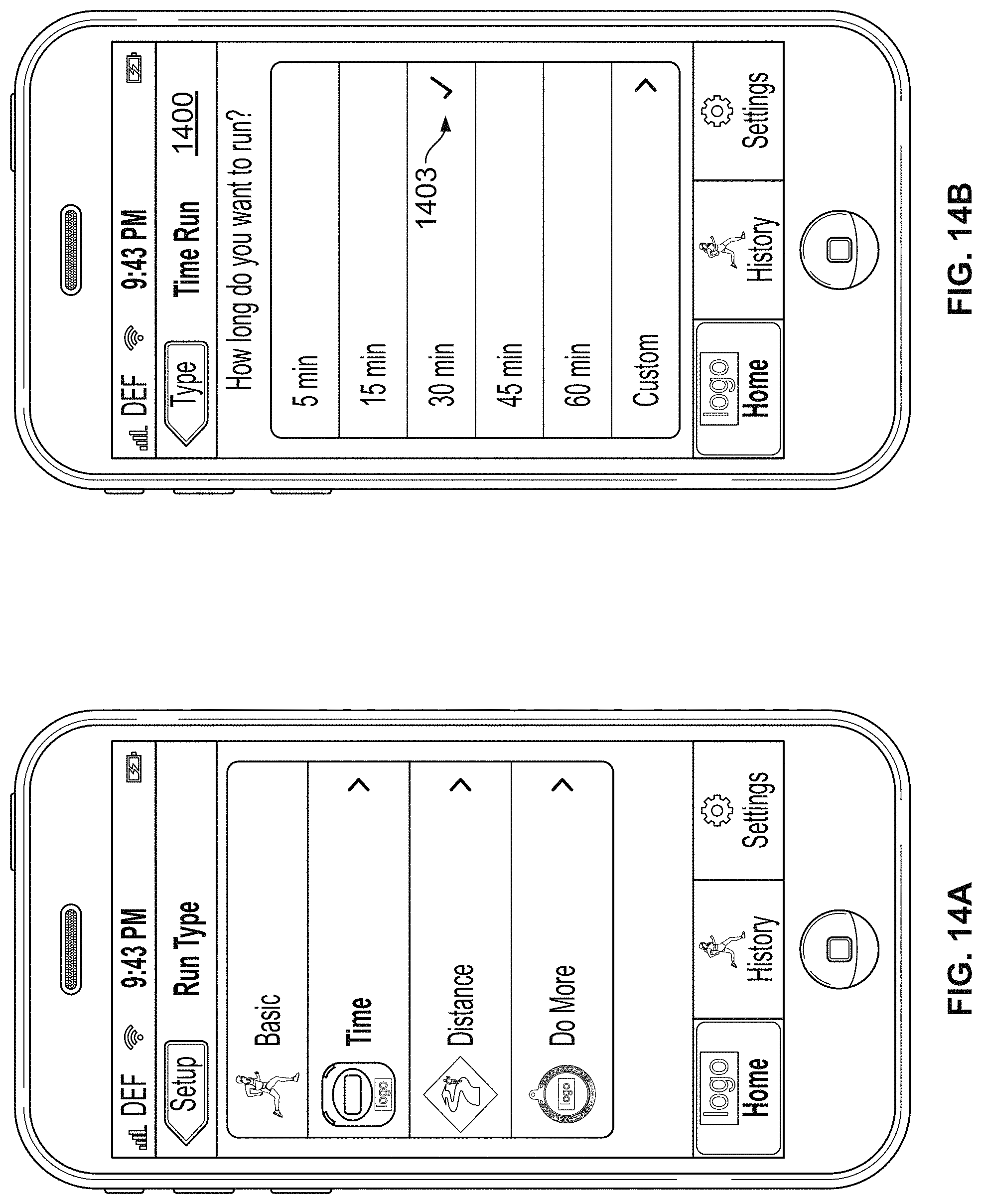 Patent US11783638 Figure 20 – Monitoring fitness using a mobile device